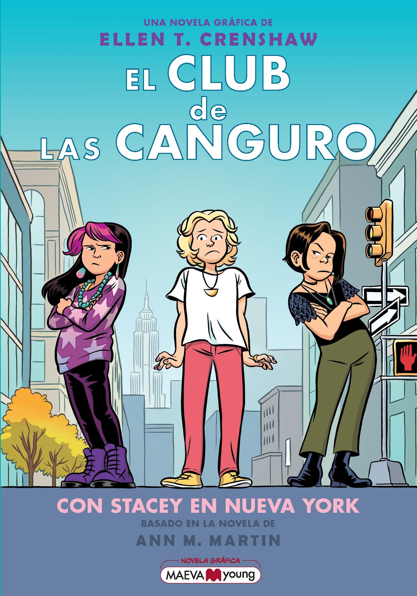 Libro: El club de las canguro 14: Con Stacey en Nueva York (Novela gráfica)