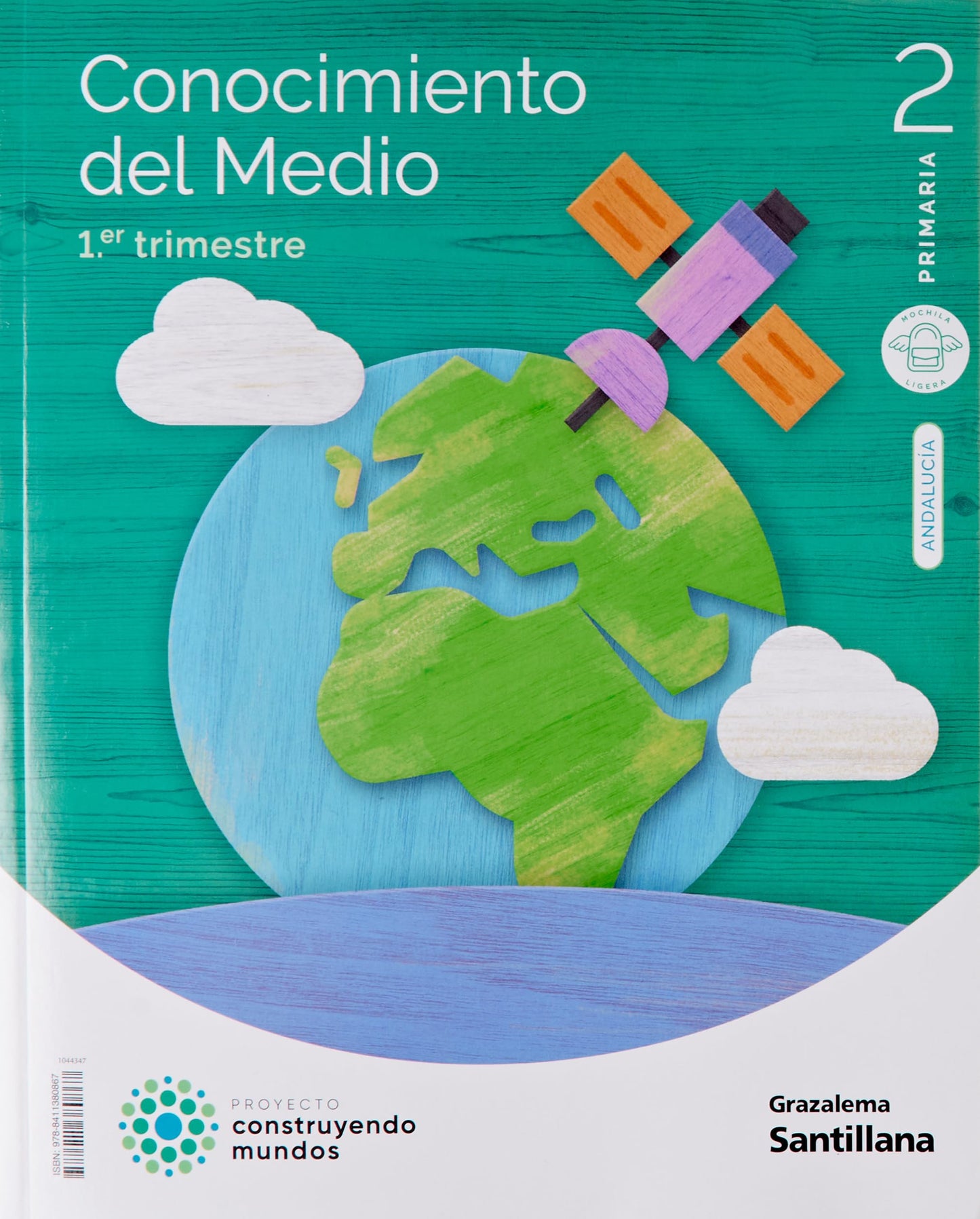 Libro: CONOCIMIENTO DEL MEDIO MOCHILA LIGERA 2 PRIMARIA CONSTRUYENDO MUNDOS