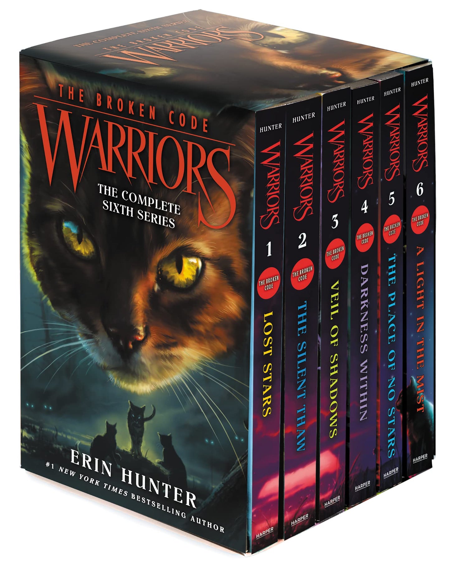 Libro: Warriors: The Broken Code Box Set: Volumes 1 to 6: 1-6