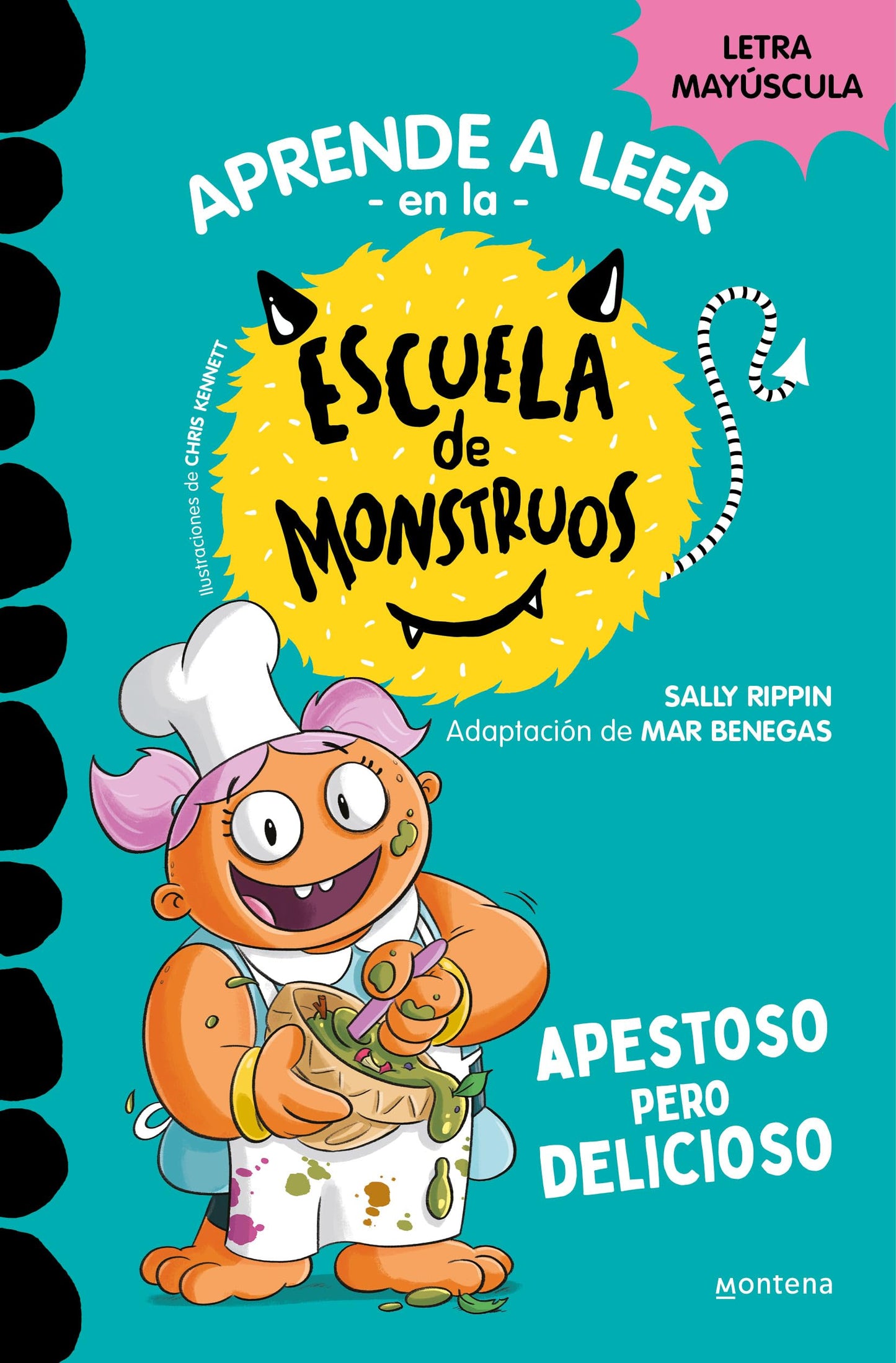 Aprender a leer en la Escuela de Monstruos 14 - Apestoso pero delicioso: En letra MAYÚSCULA (libros para niños a partir de 5 años) (Montena)