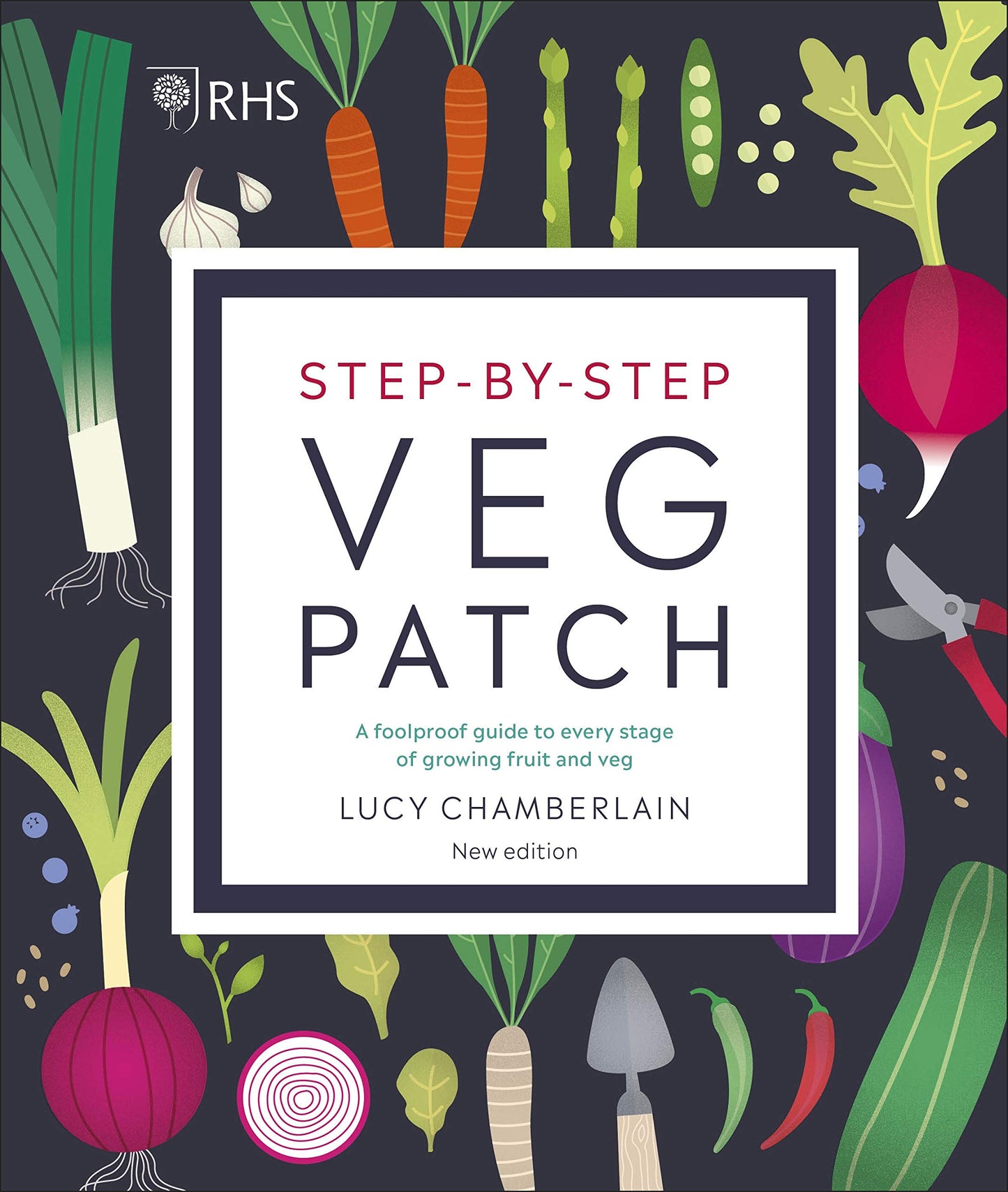 Libro: RHS Step-by-Step Veg Patch: A Foolproof Guide to Every Stage of Growing Fruit and Veg