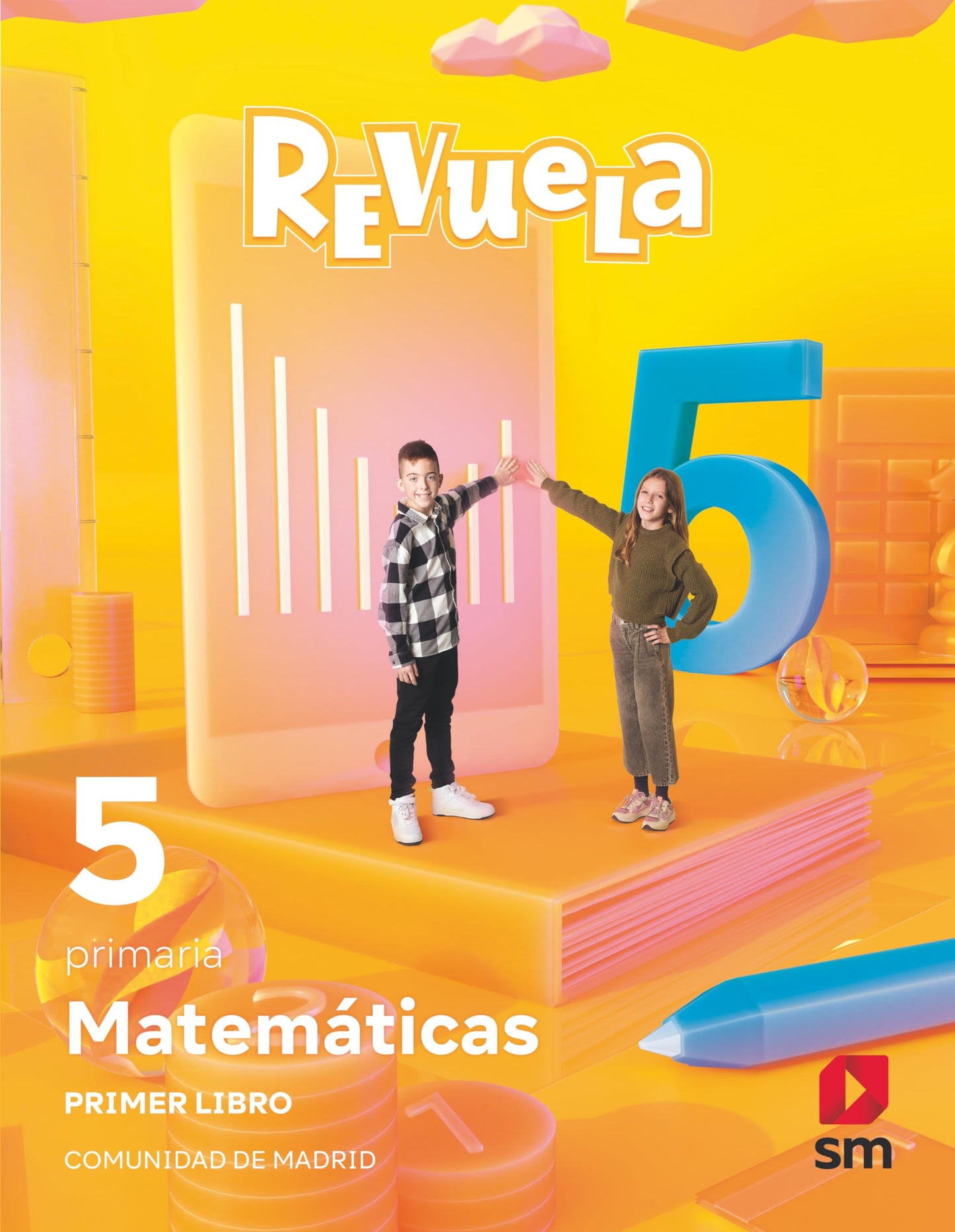 Libro: Matemáticas. Trimestres temáticos. 5 Primaria. Revuela. Comunidad de Madrid