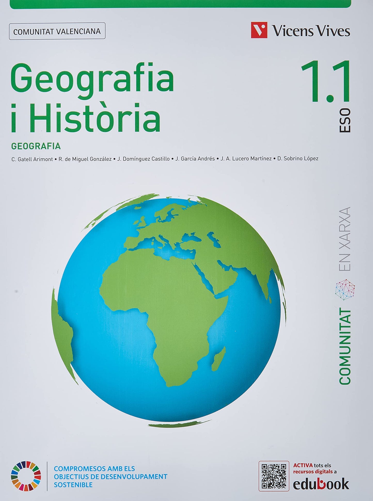 Libro: Geografia i Història 1 Comunitat Valenciana (1.1-1.2) (Comunitat en Xarxa)