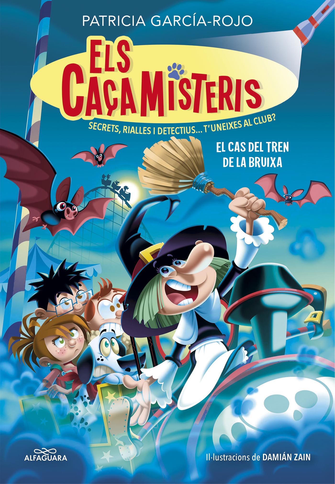 Libro: Els caçamisteris 3 - El cas del tren de la bruixa: Secrets, rialles i detectius... T'uneixes al club? (Joves lectors)