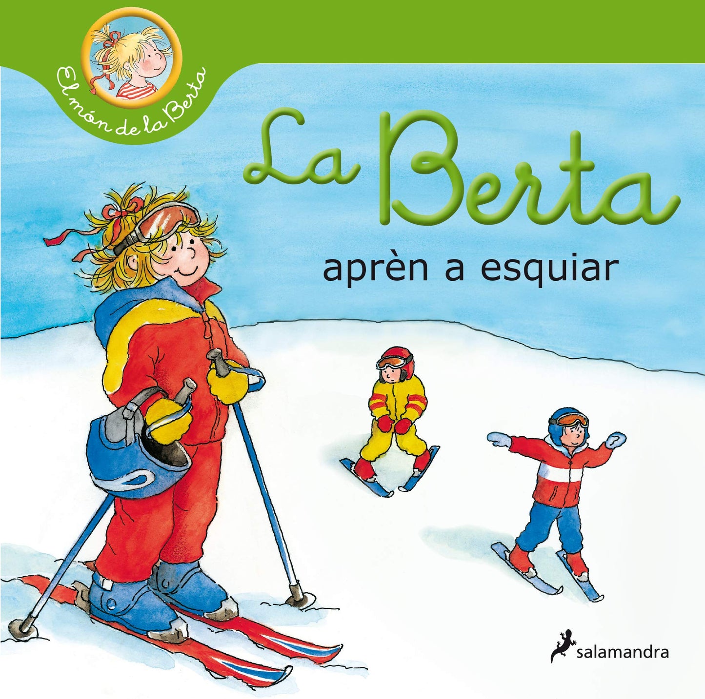 Libro: La Berta aprèn a esquiar (El món de la Berta)