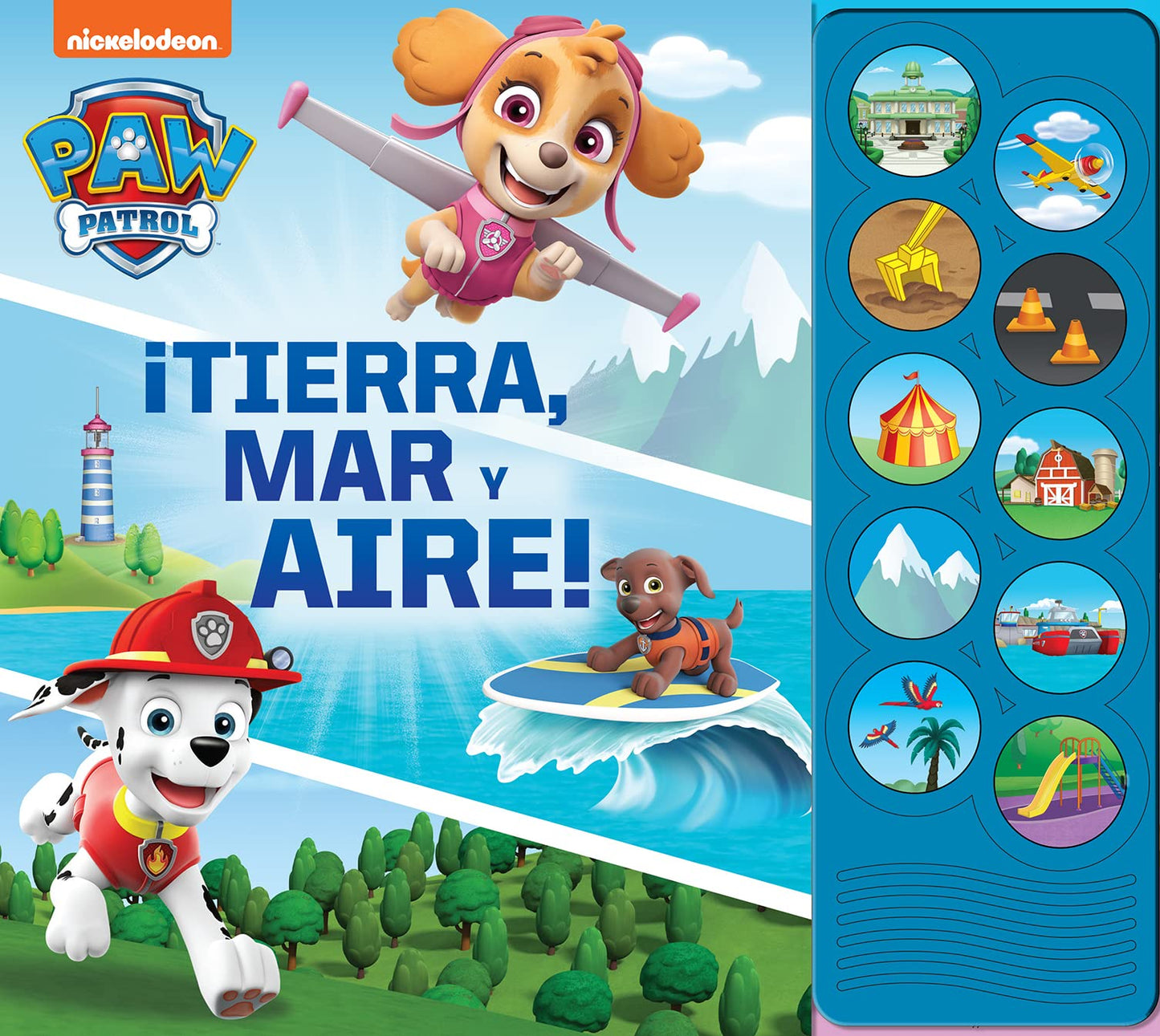 Libro: TIERRA, MAR Y AIRE LNLB