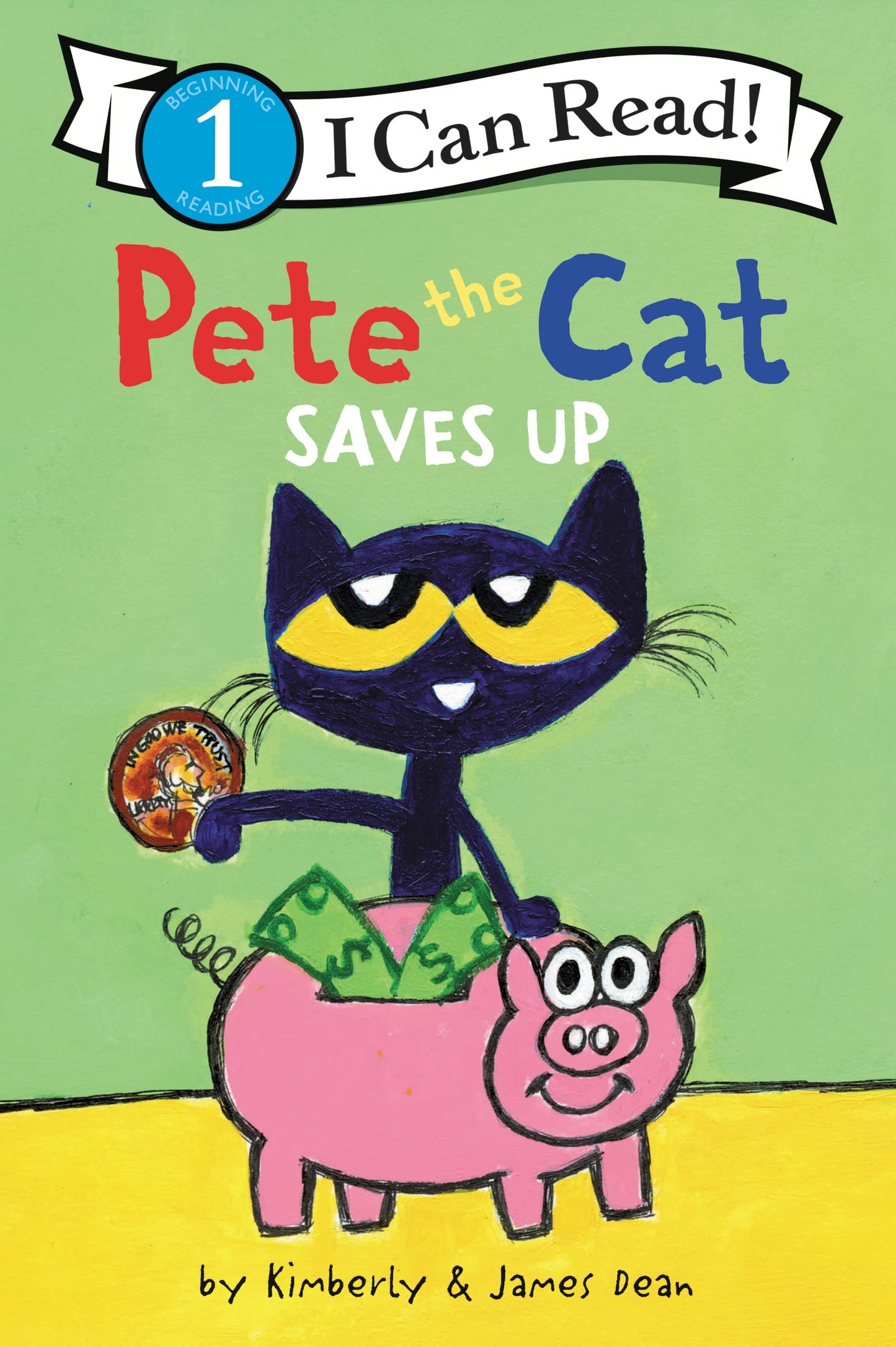 Libro: Pete the Cat Saves Up (I Can Read Level 1)