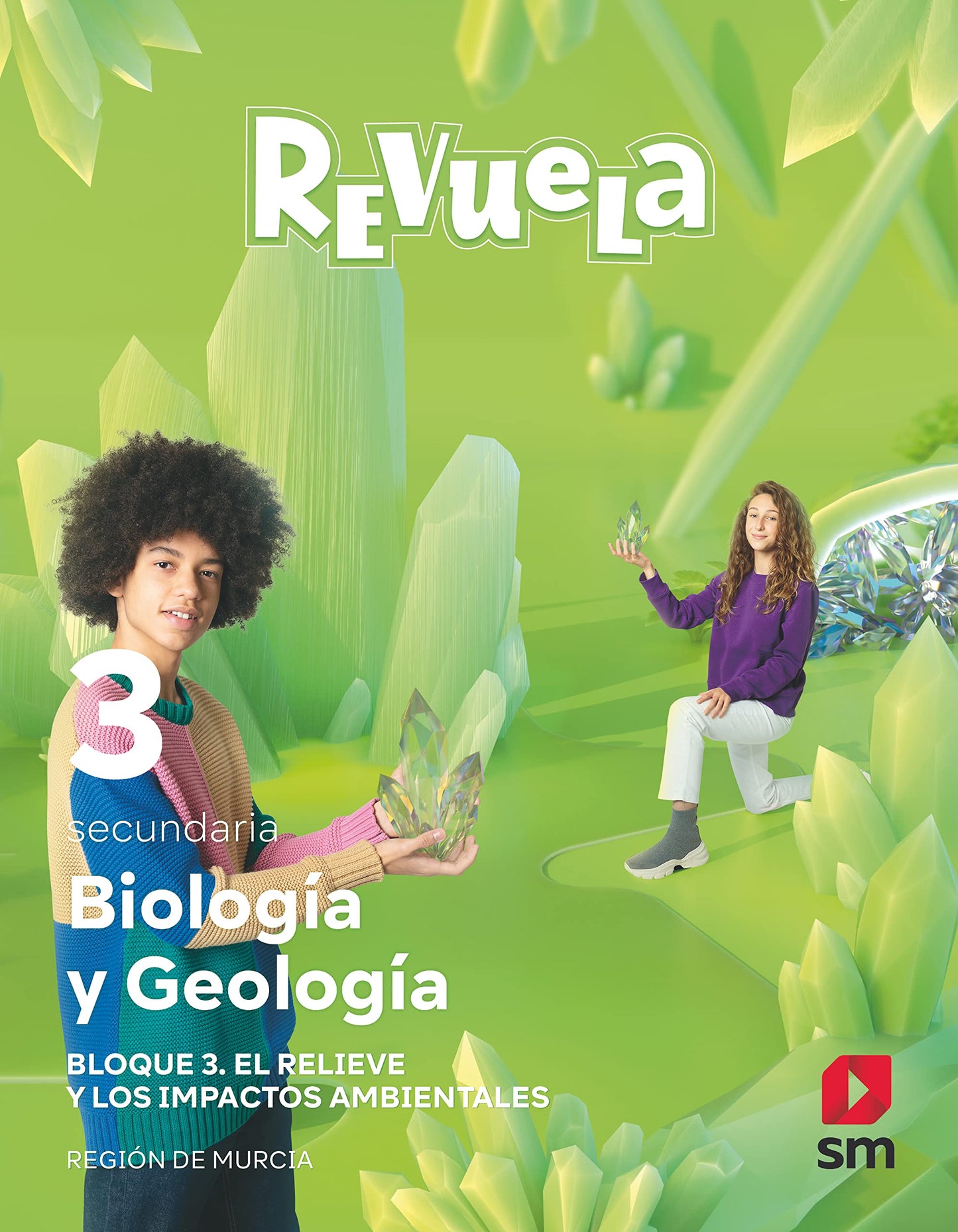 Libro: Biología y Geología. 3 Secundaria. Bloques. Revuela. Región de Murcia - 9788413927893