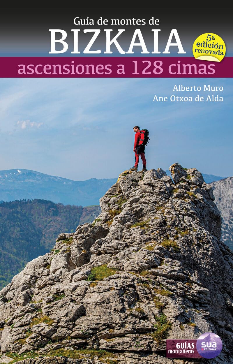 Libro: Guia de montes de Bizkaia: Ascensiones a 128 cimas (Guias montañeras)