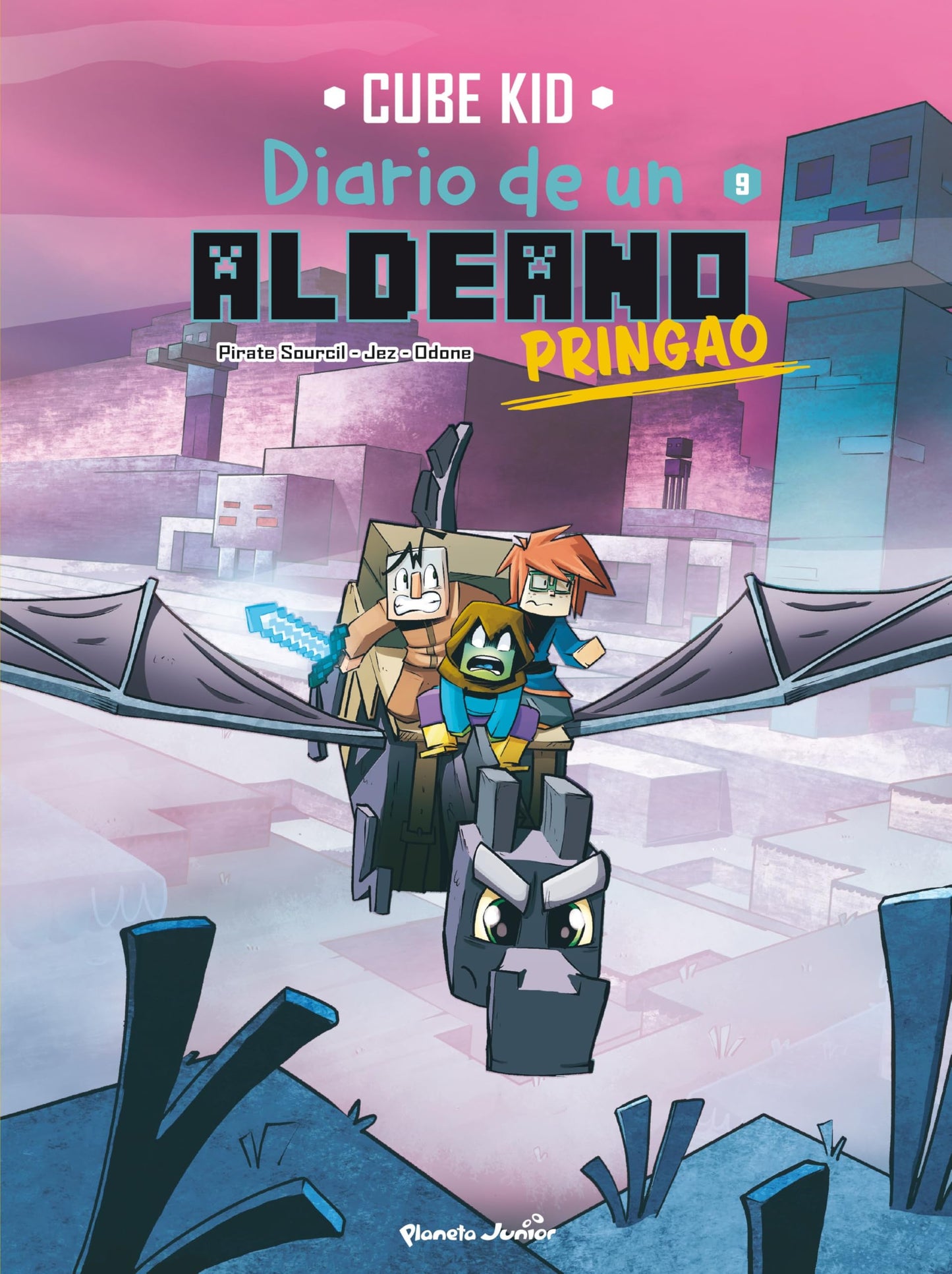 Libro: Minecraft. Diario de un aldeano pringao. Cómic 9: En busca de las Tierras Lejanas