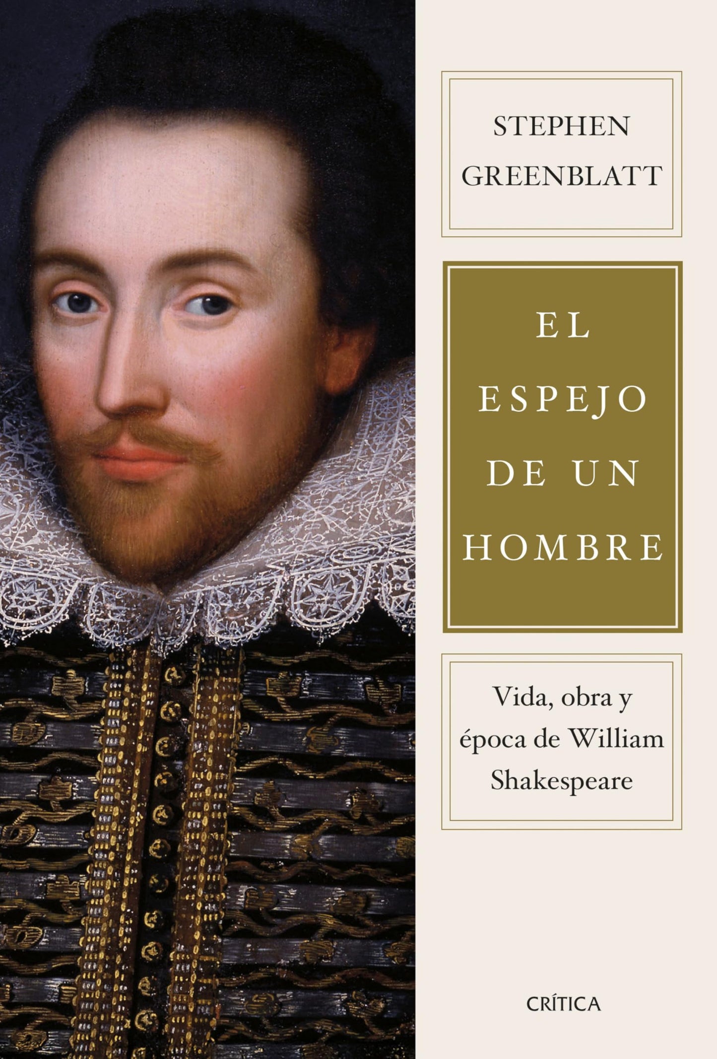 Libro: El espejo de un hombre: Vida, obra y época de William Shakespeare