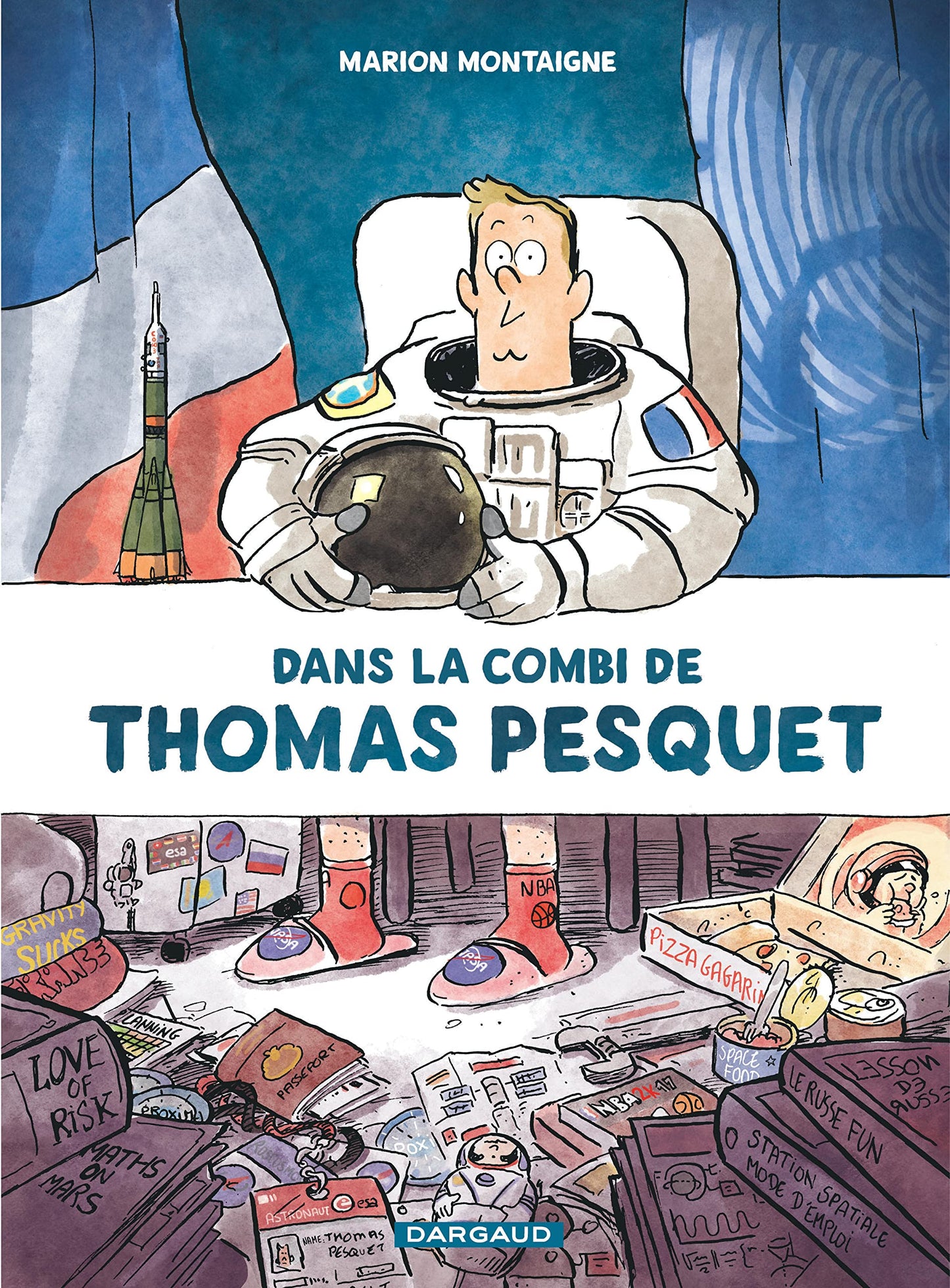 Libro: Dans la combi de Thomas Pesquet