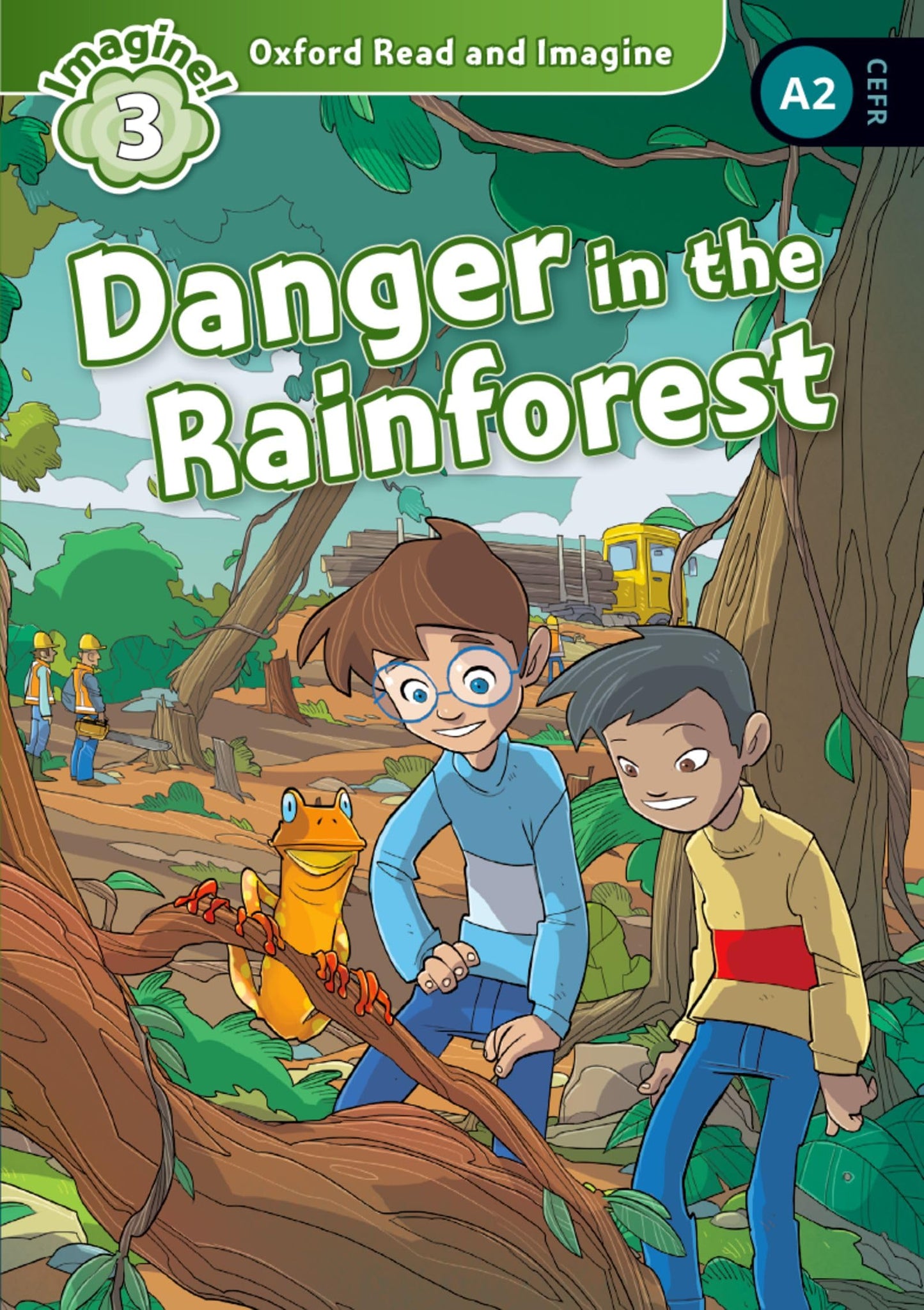 Libro: Oxford Read and Imagine 3. Danger in the Rainforest MP3 Pack