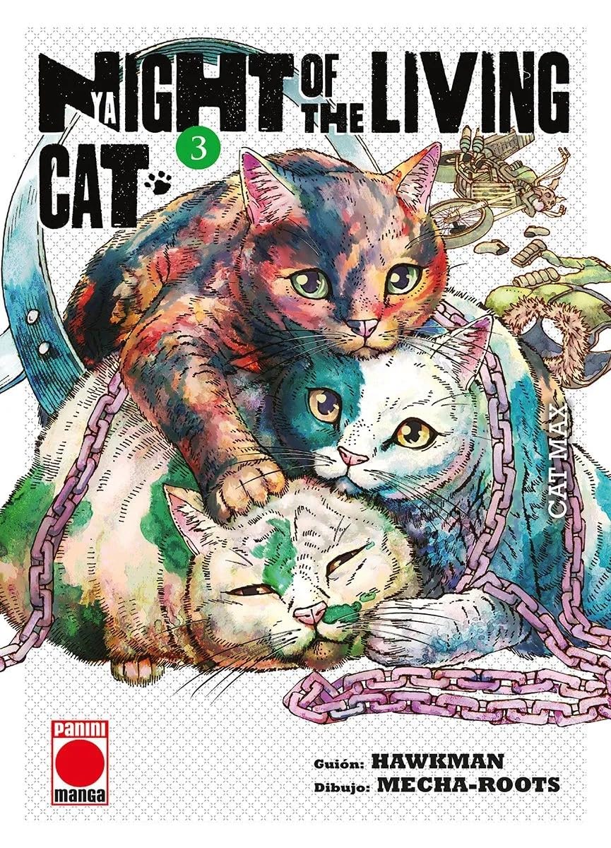 Libro: Nyaight of the living cat n.3