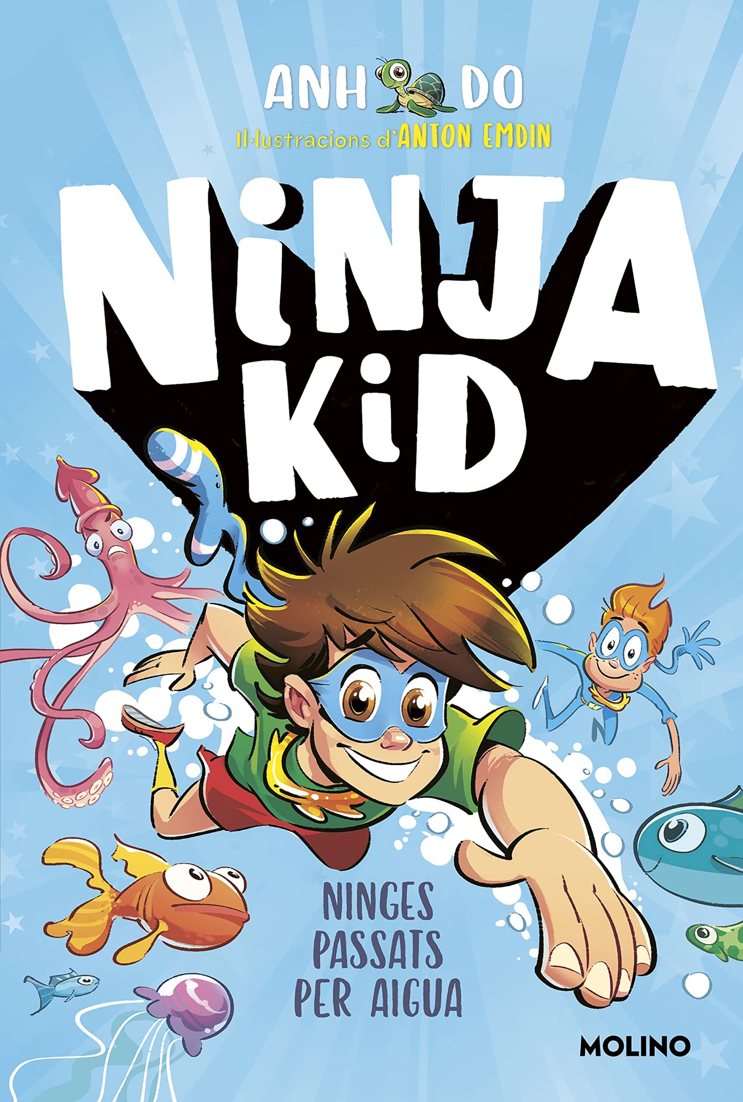 Libro: Sèrie Ninja Kid 9 - Ninges passats per aigua