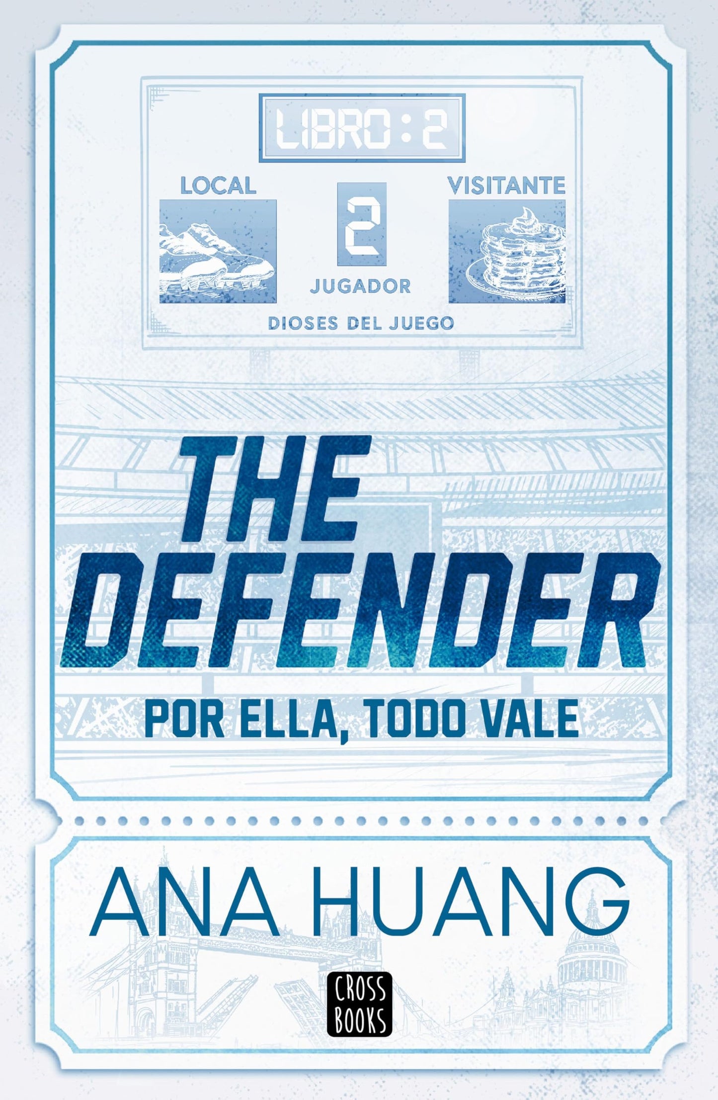Libro: Dioses del juego 2. The Defender (Ficción)