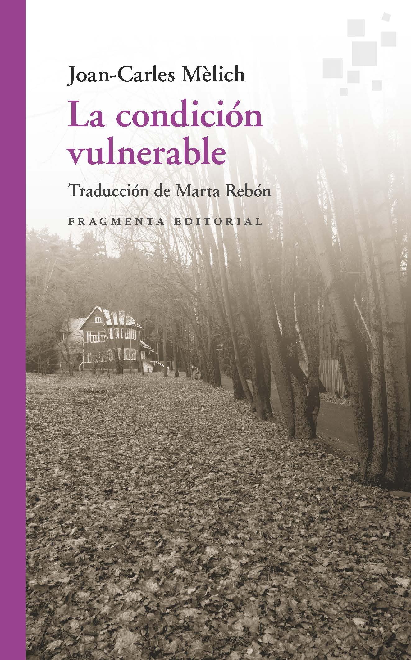 Libro: La condición vulnerable: 86 (Fragmentos)