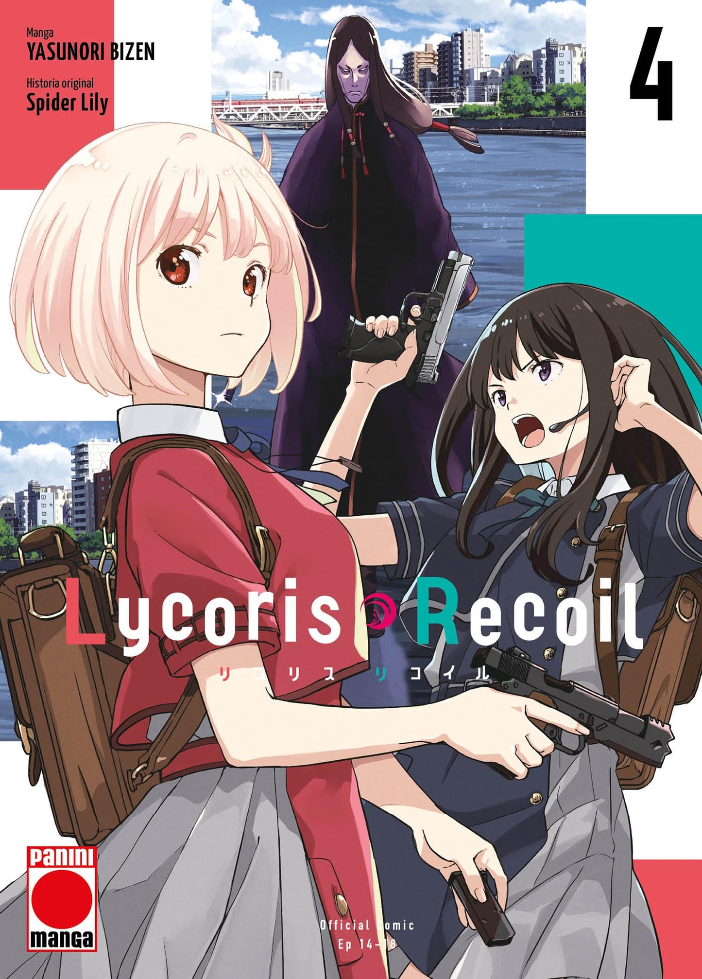 Libro: Lycoris recoil - manga n.4