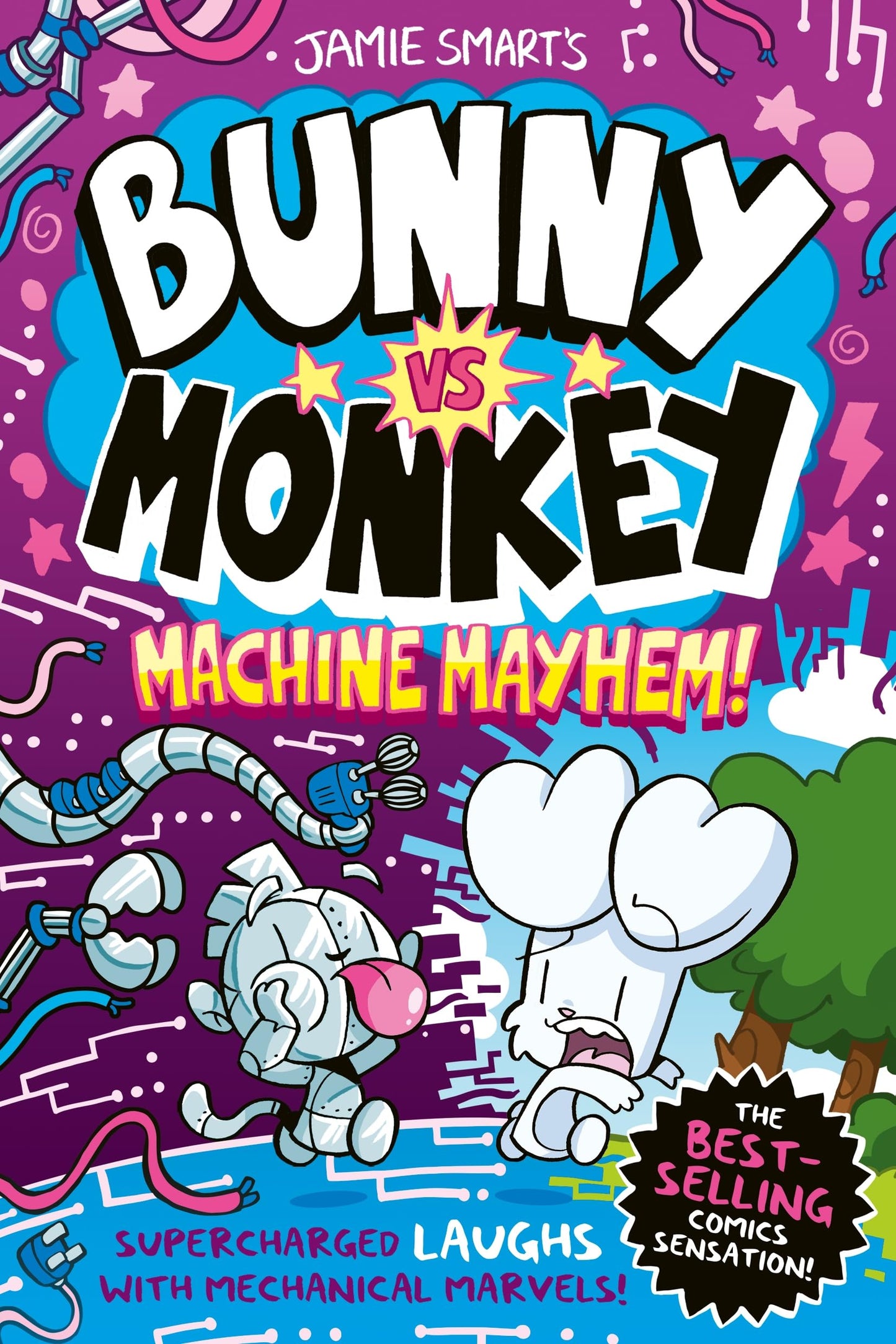 Libro: Bunny vs Monkey: Machine Mayhem (a Phoenix Comic Book, from the multi-million-selling creative genius Jamie Smart)
