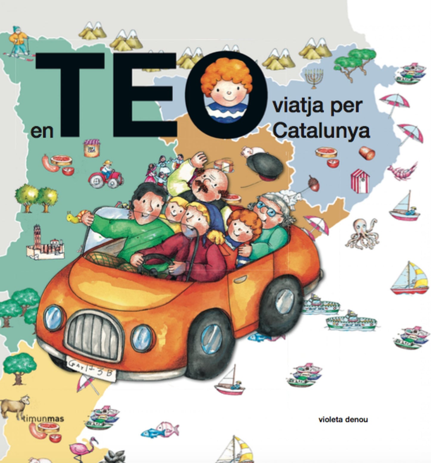 Libro: En Teo viatja per Catalunya