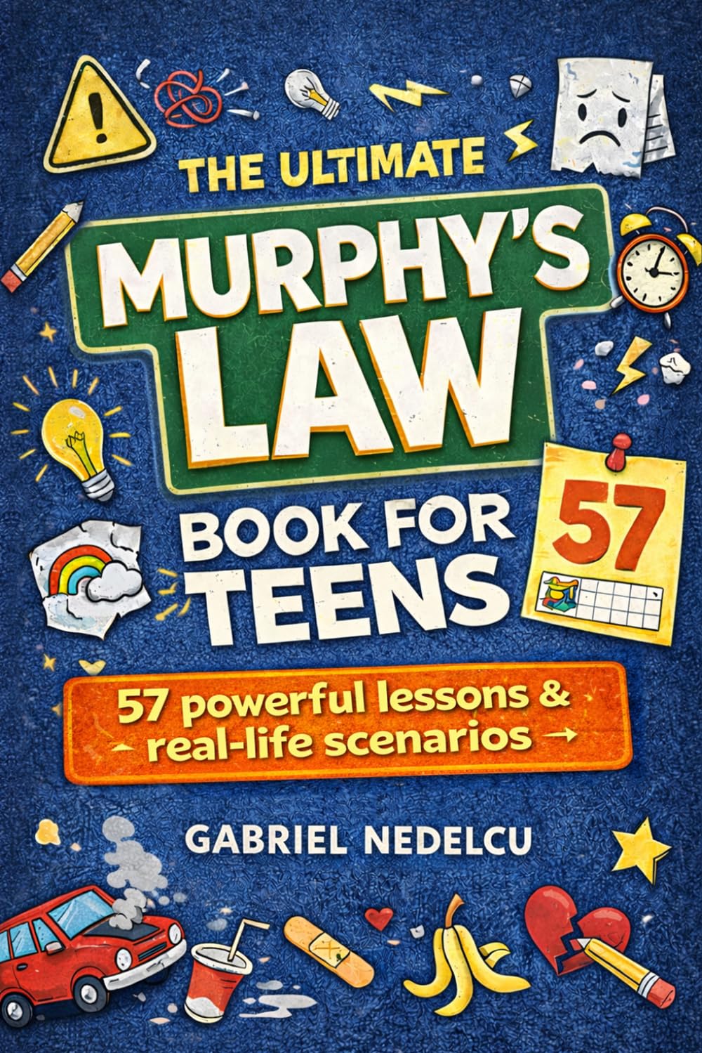 The Ultimate Murphy’s Law Book for Teens: 57 Powerful Lessons and Real-Life Scenarios to Build Confidence, Handle Stress, Make Smart Decisions, and Turn Setbacks into Strength