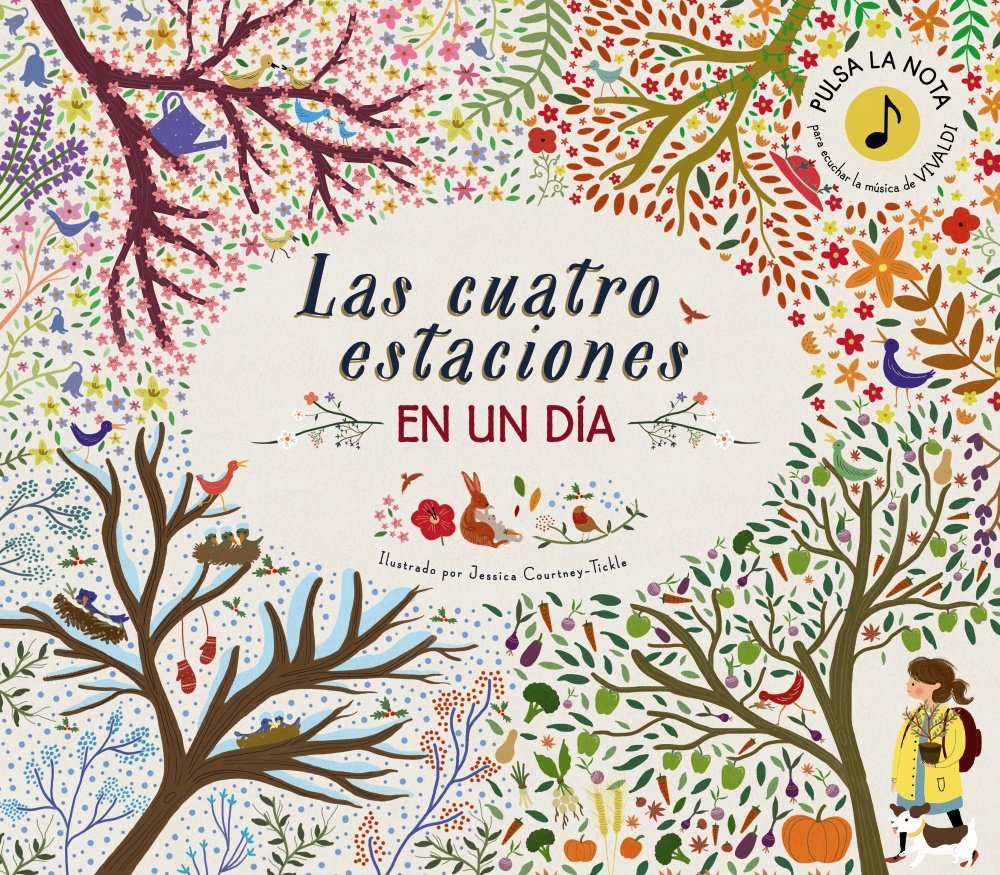 Libro: Las cuatro estaciones en un día (Castellano - A PARTIR DE 6 AÑOS - MANIPULATIVOS (LIBROS PARA TOCAR Y JUGAR), POP-UPS - Otros libros)
