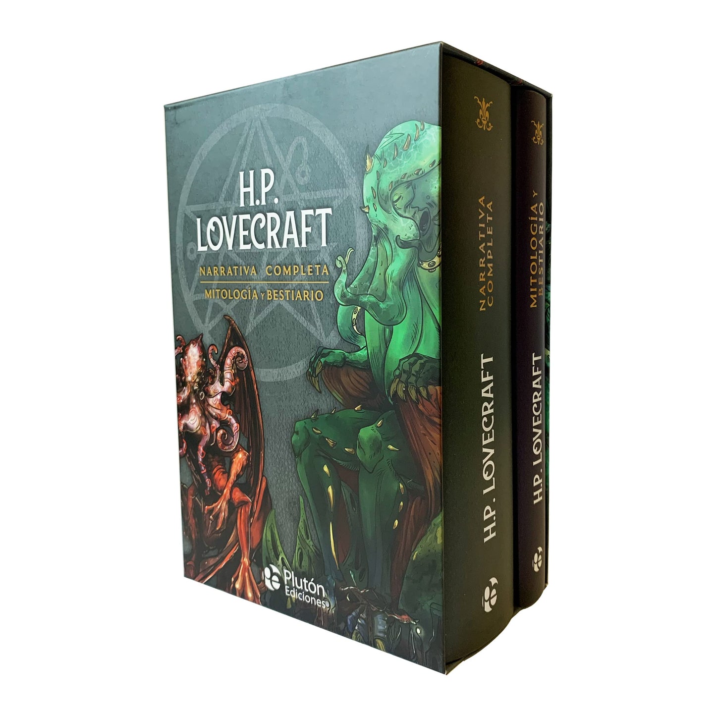 Pack H.P. Lovecraft: Narrativa Completa - Mitología y Bestiario (Colección Oro)