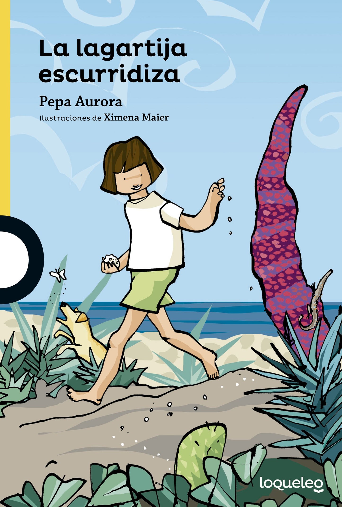 Libro: La lagartija escurridiza