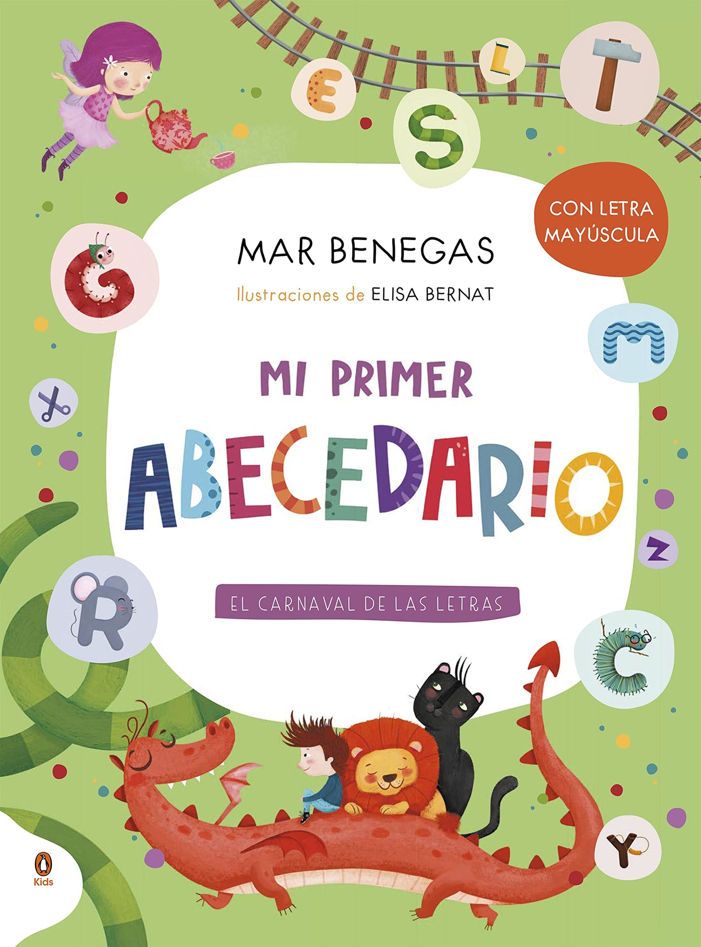 Libro: Mi primer abecedario. El carnaval de las letras (con letra mayúscula y texto rimado) / My First Alphabet Book (Spanish Edition)