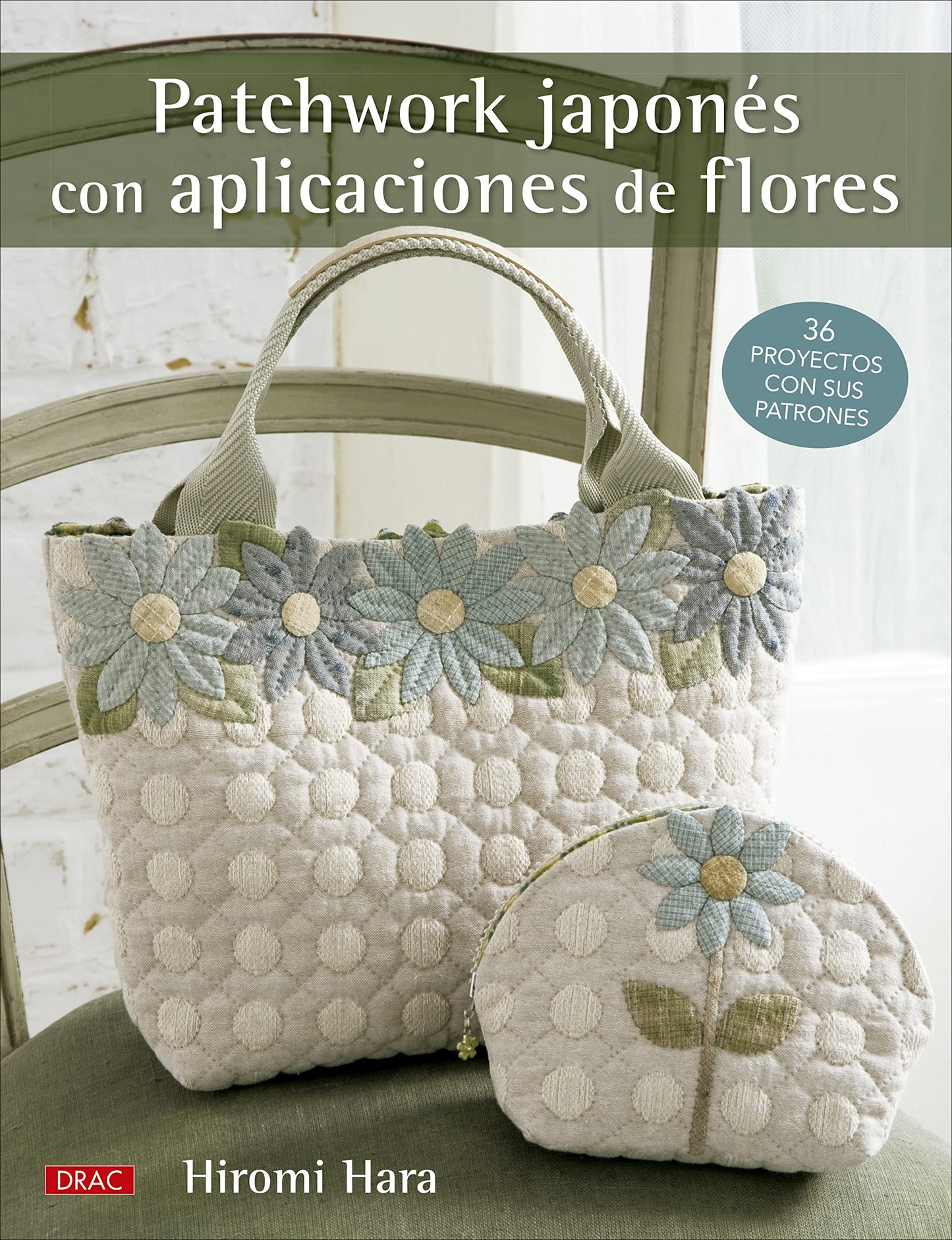 Libro: Patchwork japonés con aplicaciones de flores