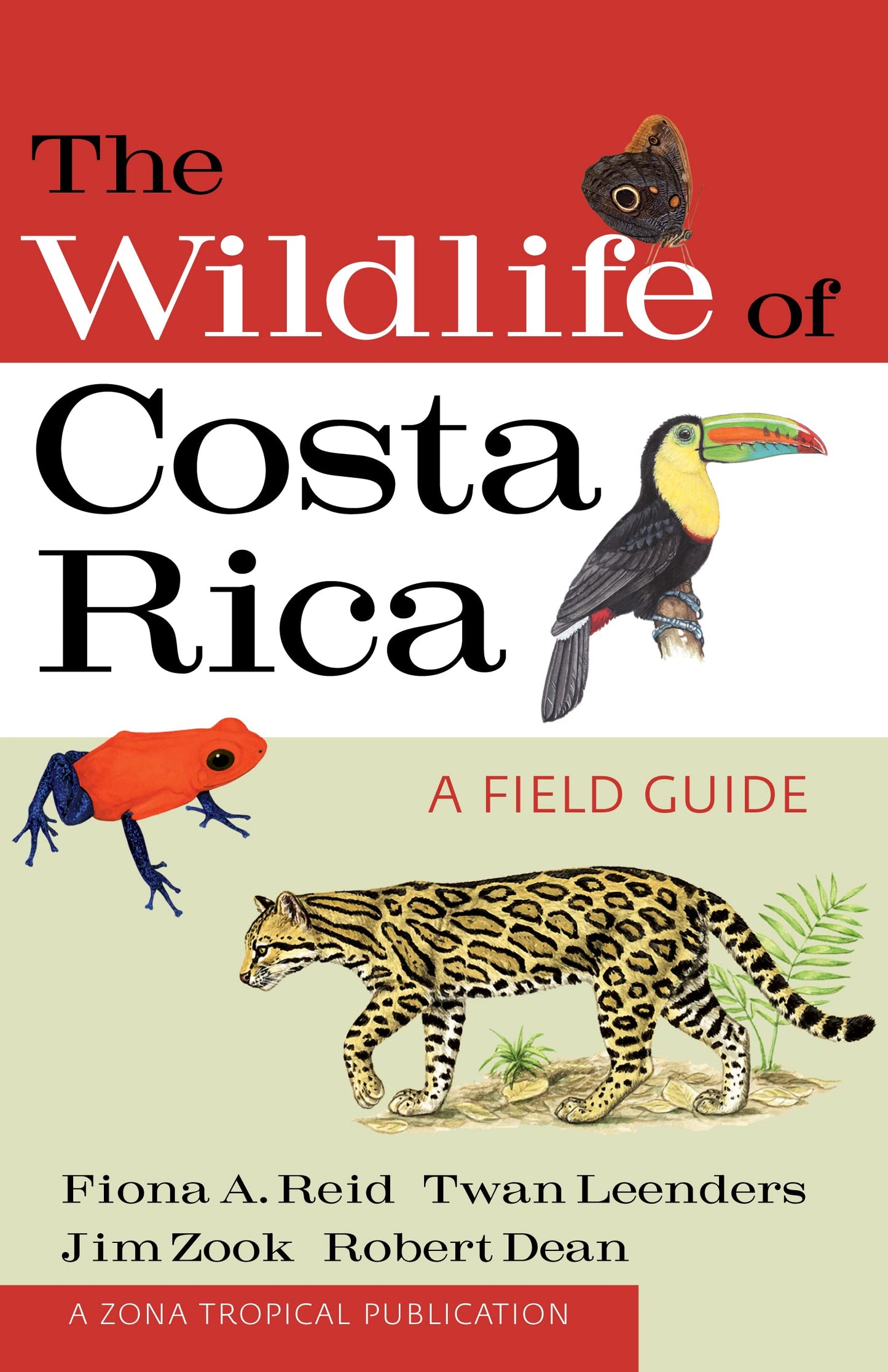 Libro: The Wildlife of Costa Rica: A Field Guide (Zona Tropical Publications)