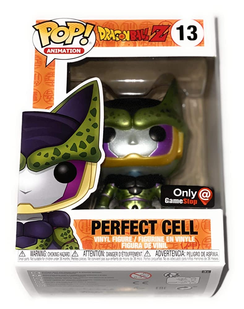 Funko Pop! Anime: Dragonball Z Perfect Cell- Metálico -Exclusivo
