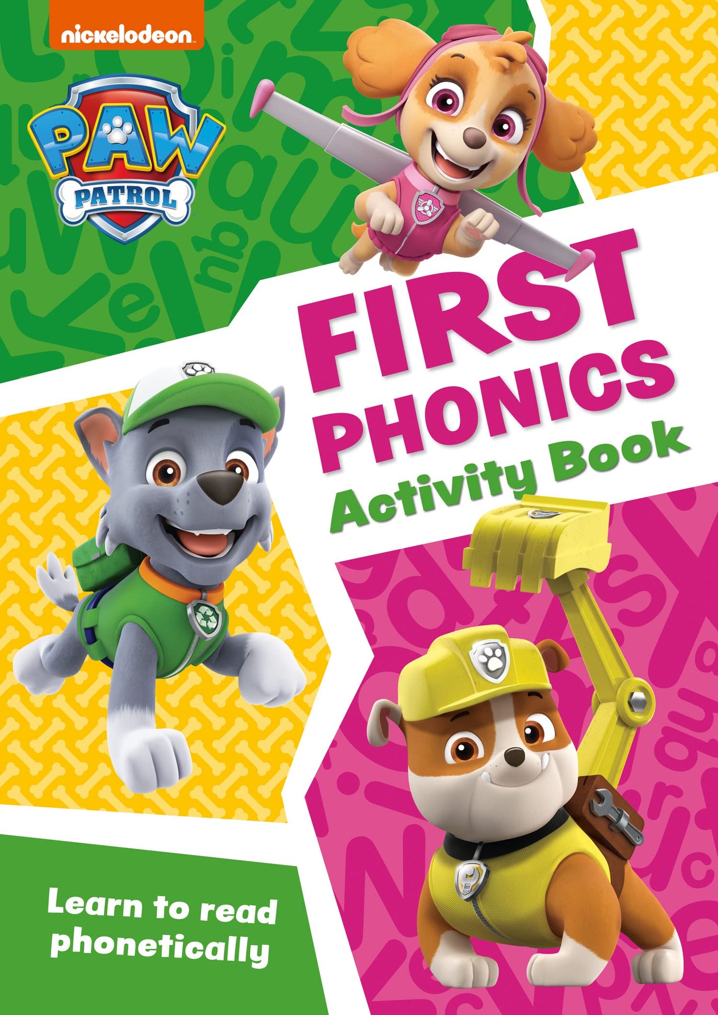 Libro: Paw Patrol First Phonics Activity Book: Get ready for school with Paw Patrol