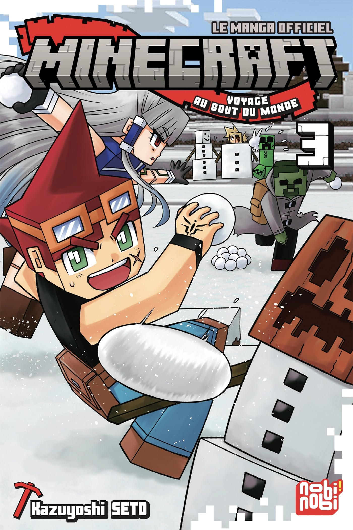 Libro: Minecraft, le manga officiel - Voyage au bout du monde T03