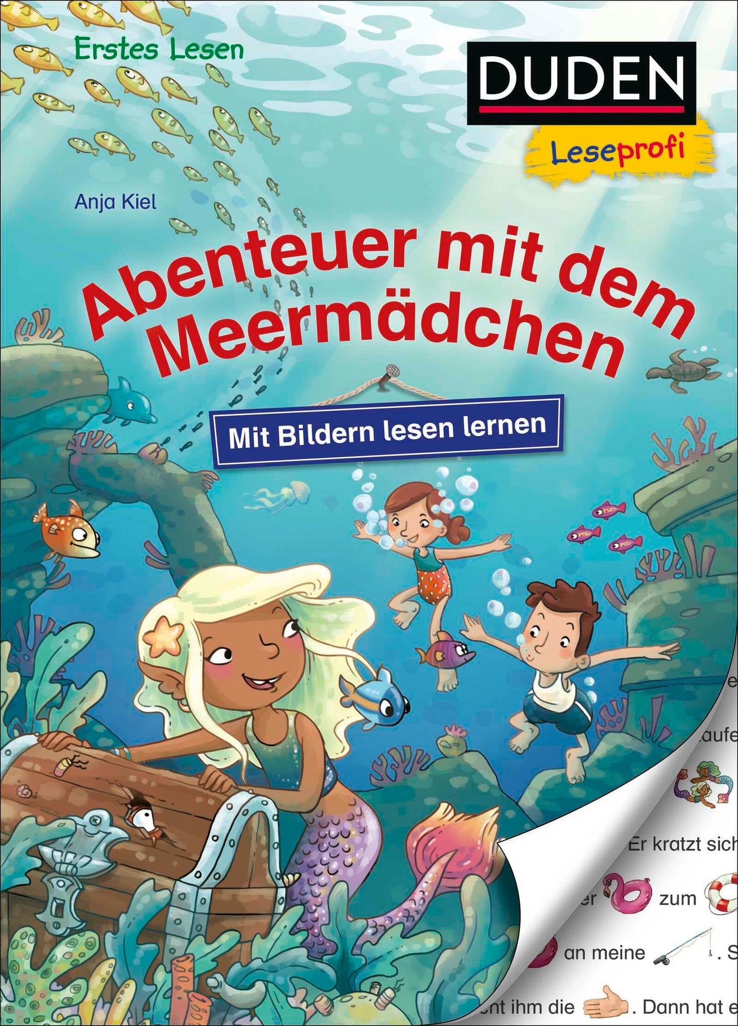 Libro: Duden Leseprofi - Mit Bildern lesen lernen: Abenteuer mit dem Meermädchen: Kinderbuch für Erstleser ab 4 Jahren: 10