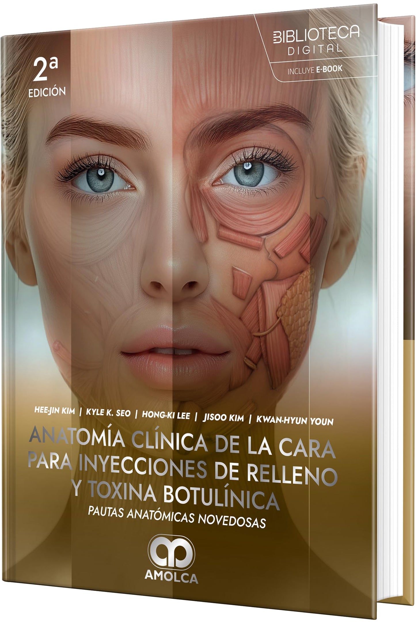 Libro: Anatomía clínica de la cara para inyecciones de relleno y toxina botulínica 2 ed (Spanish Edition)