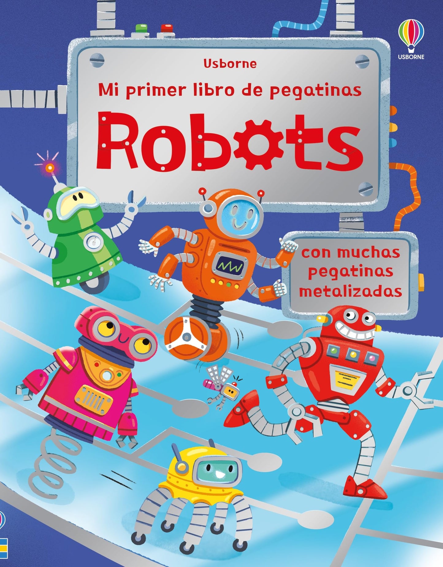 Libro: Robots (Mi primer libro de pegatinas)