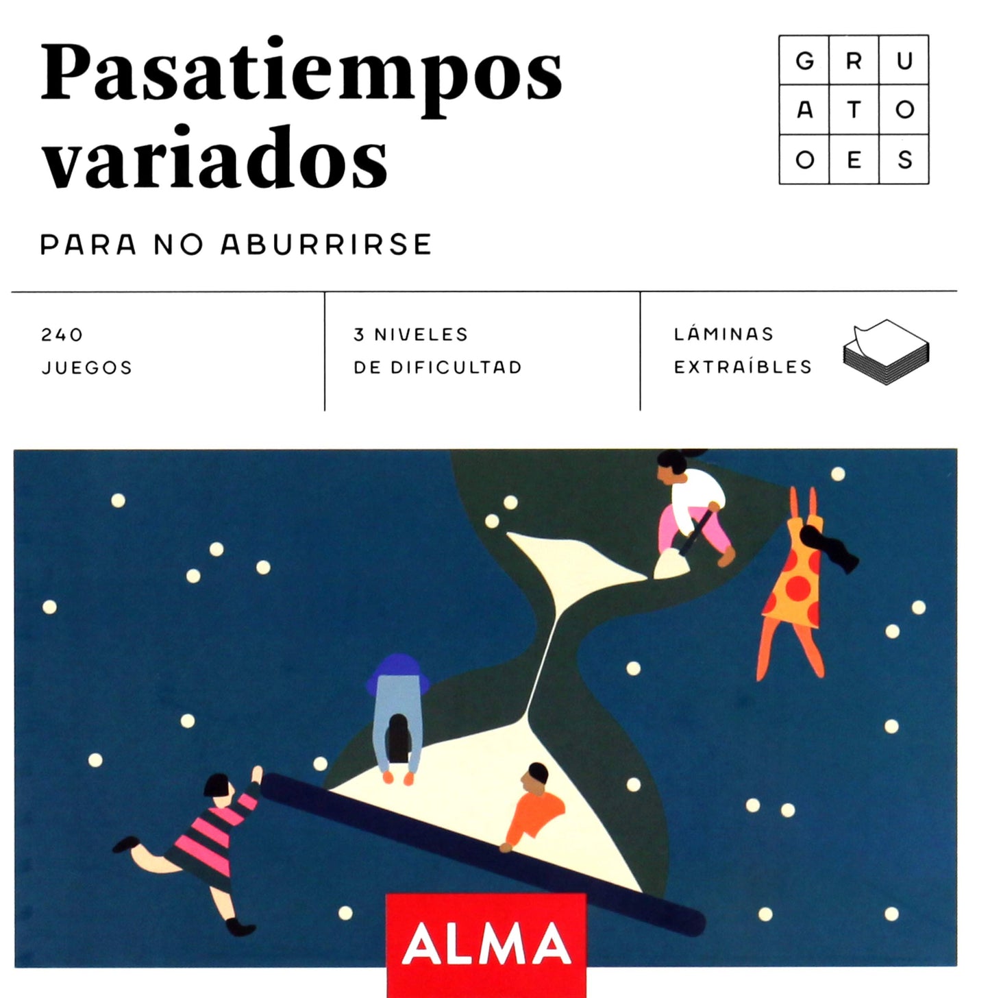 Libro: Pasatiempos variados para no aburrirse