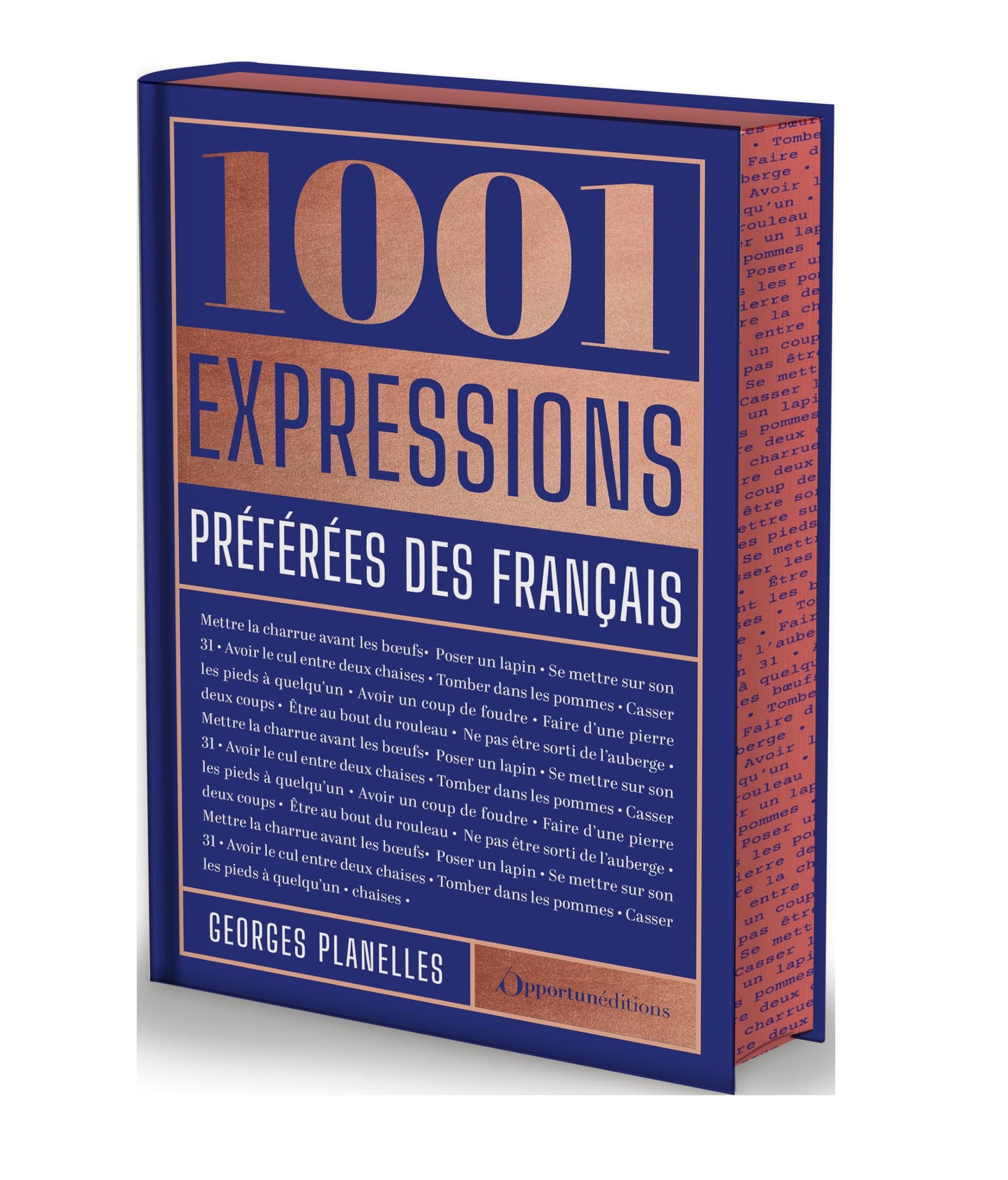 Libro: Édition prestige : 1001 expressions préférées des français