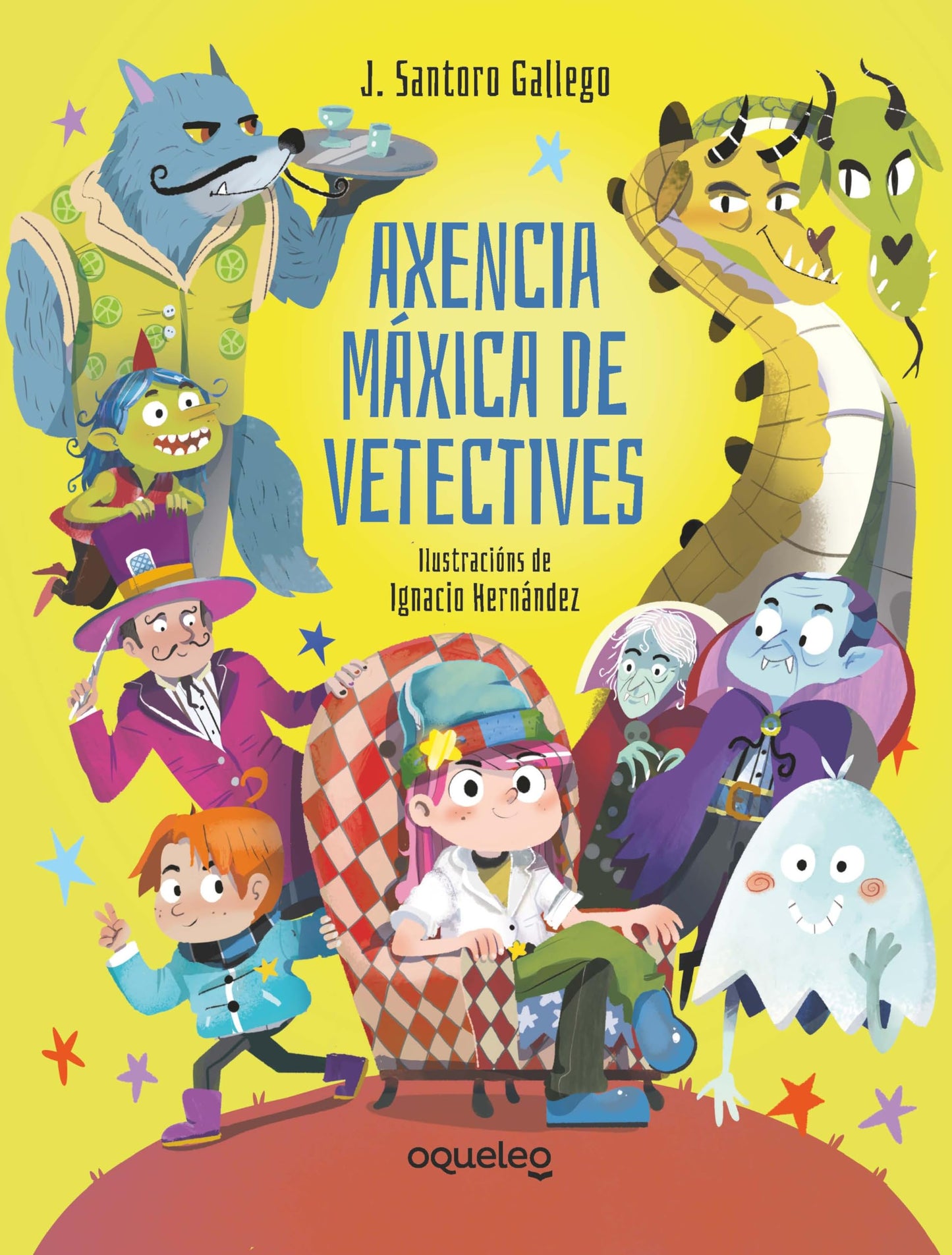 Libro: Axencia máxica de Vetectives