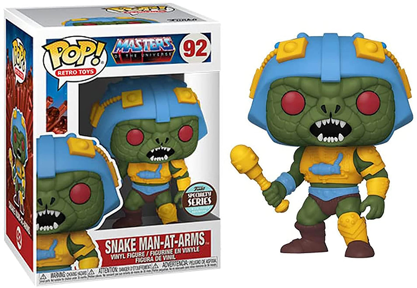 Funko Pop! Specialty Series Masters of The Universe Snake Man-at-Arms