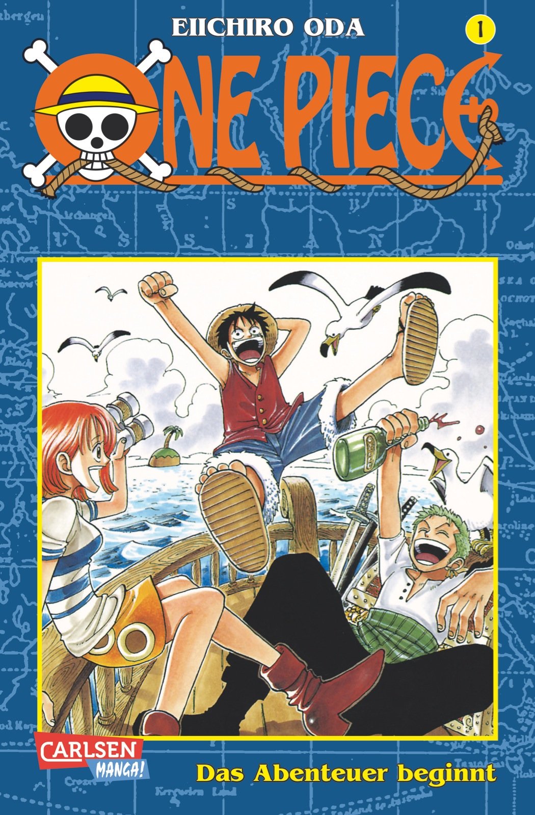 Libro: One Piece, Bd.1, Das Abenteuer beginnt