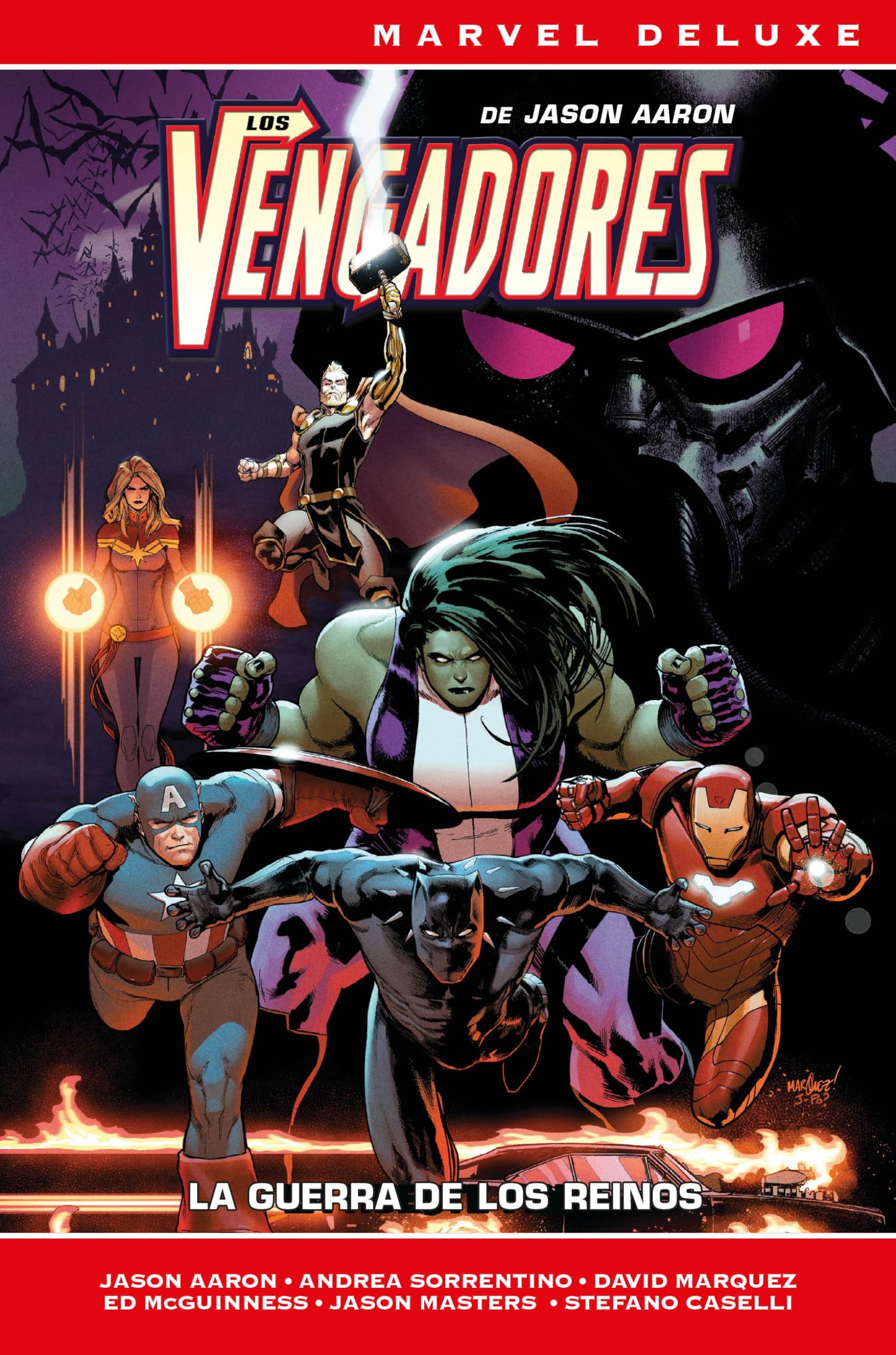 Libro: Marvel deluxe los vengadores de jason aaron 2. la guerra de los reinos