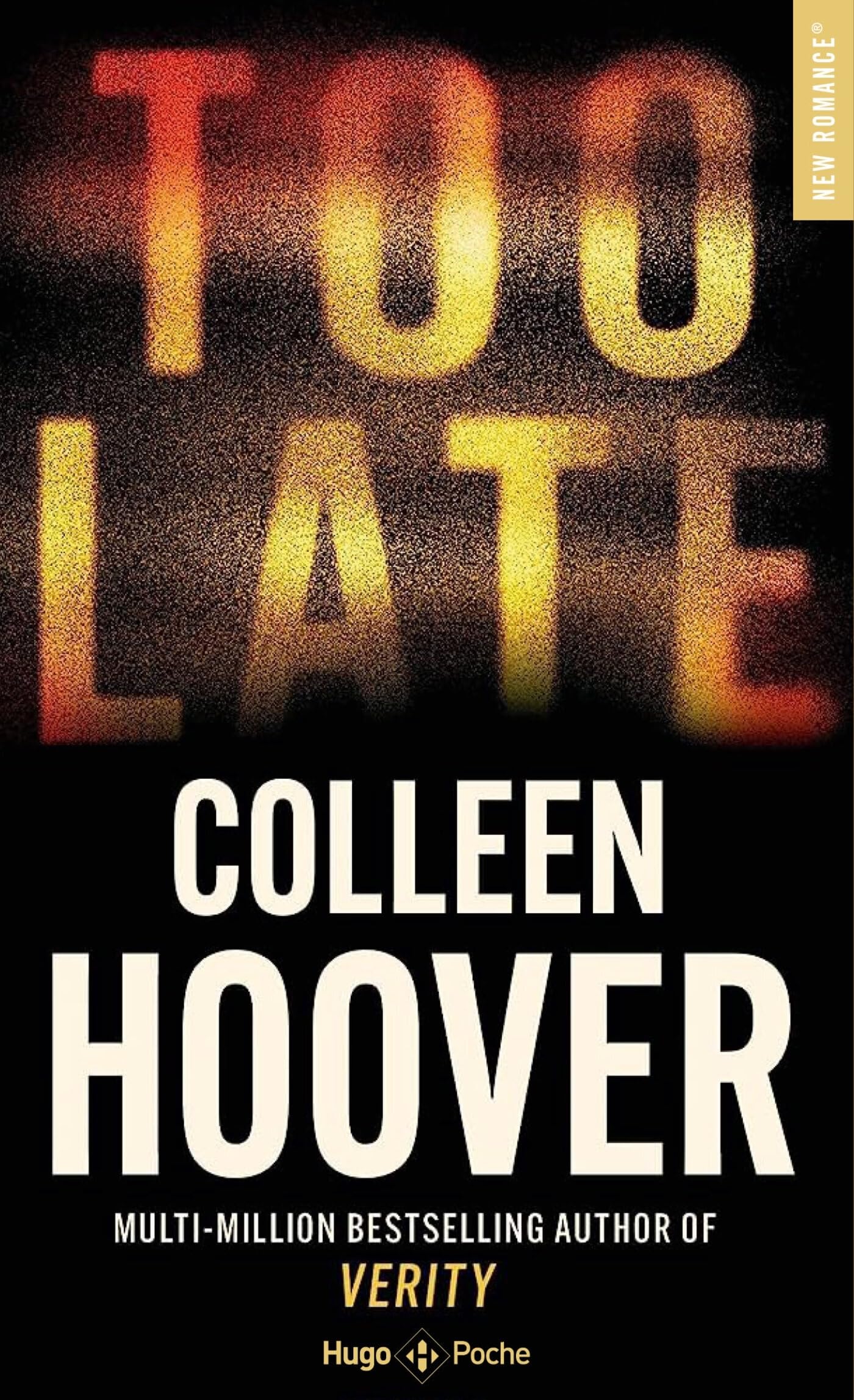 Libro: Too late