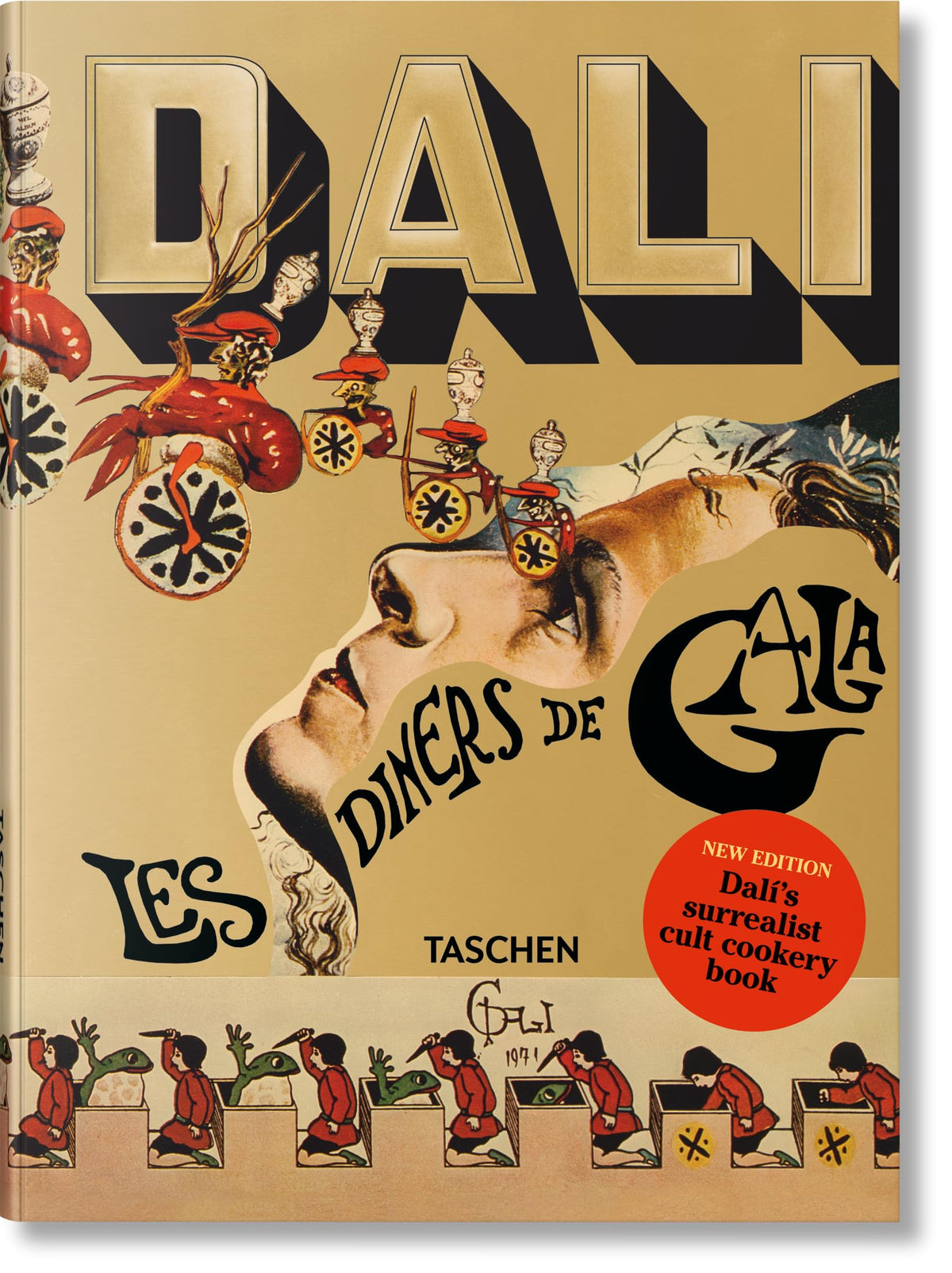 Libro: Dalí. Les dîners de Gala (Icon)