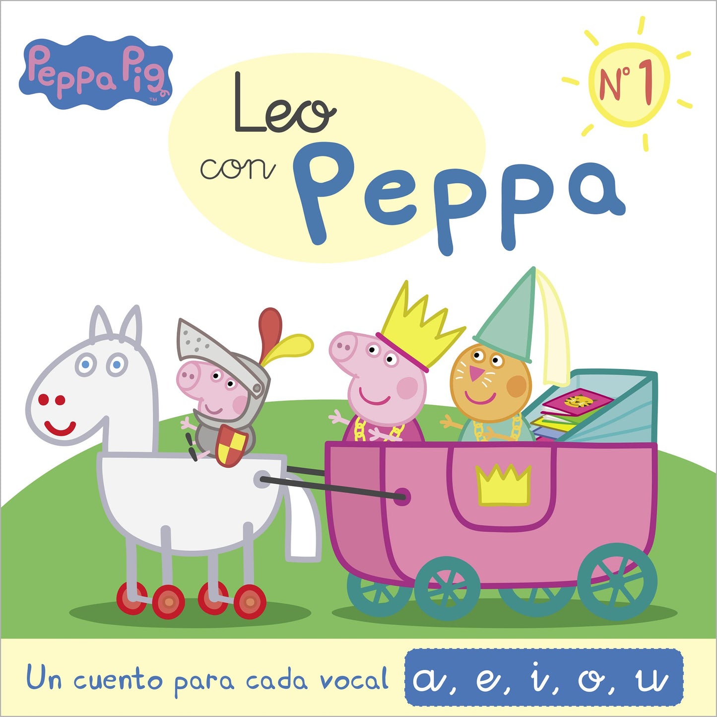 Libro: Un cuento para cada vocal: a, e, i, o, u (Leo con Peppa Pig 1)