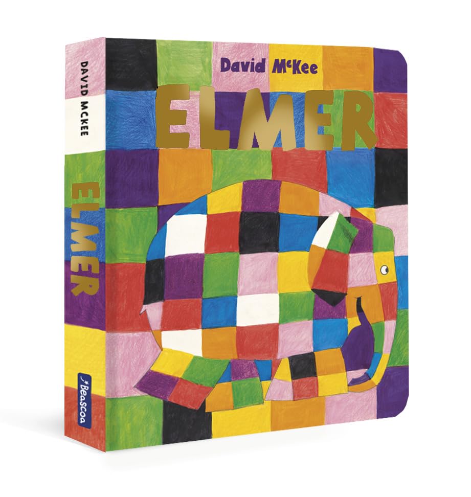 Elmer. Libro de cartón - Elmer (Pequeñas manitas)