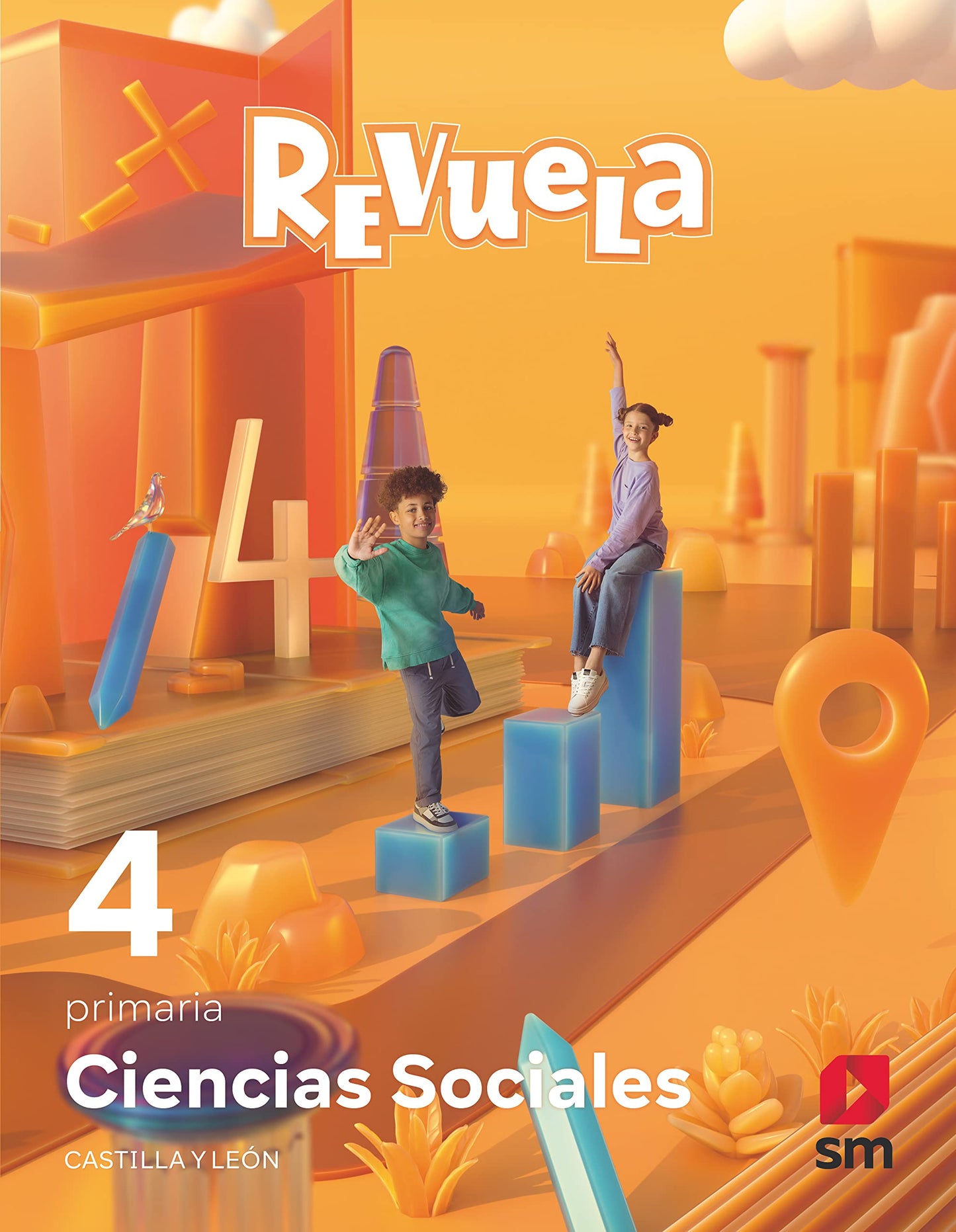 Libro: Ciencias sociales. 4 Primaria. Revuela. Castilla y León