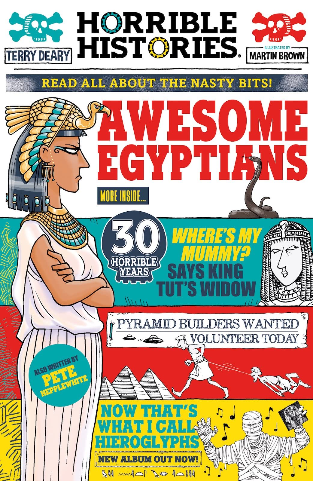 Libro: Awesome Egyptians (newspaper edition) (Horrible Histories)