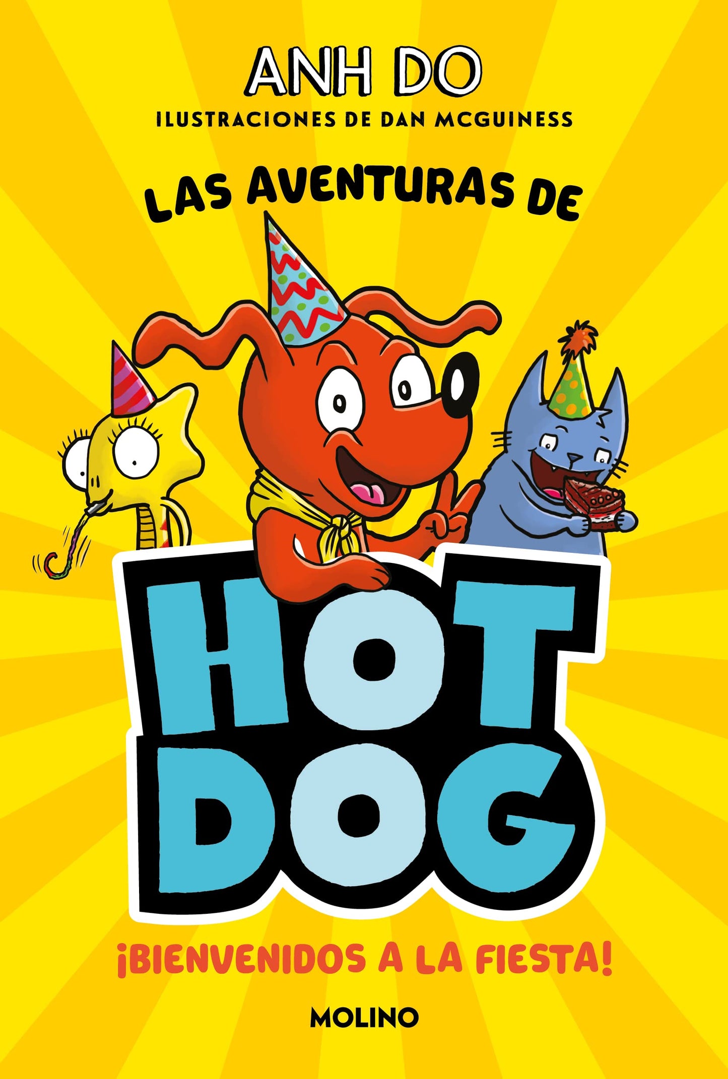 Libro: ¡Las aventuras de Hotdog! 2 - Bienvenidos a la fiesta